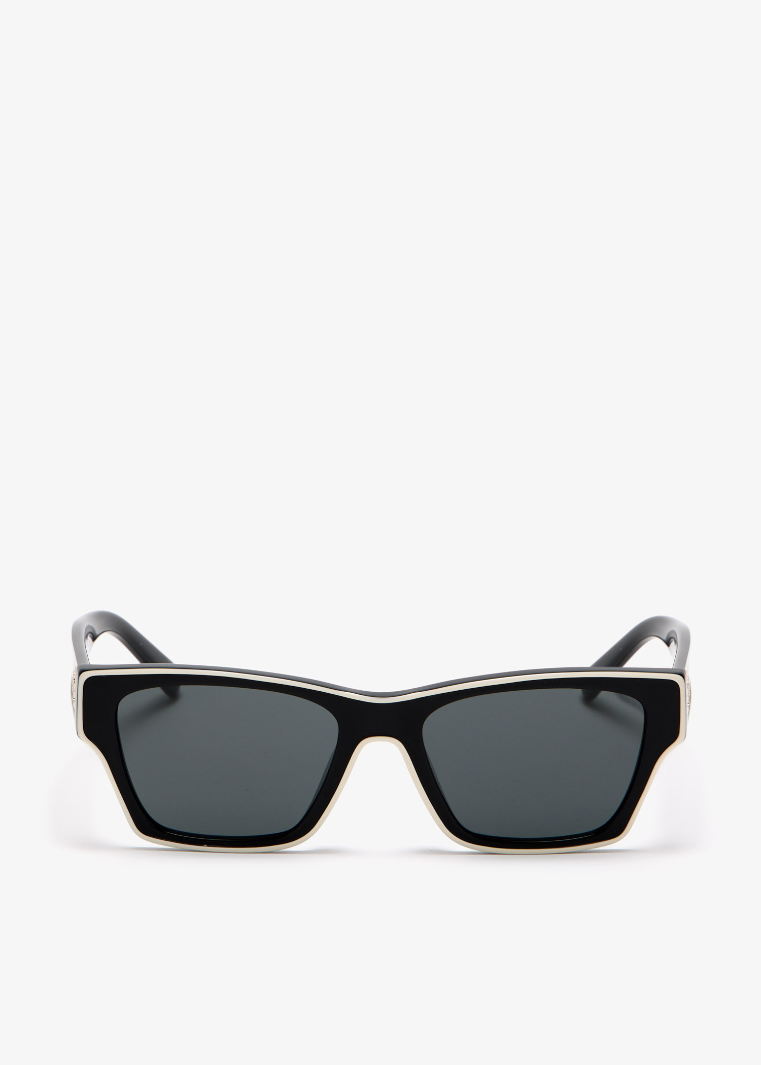 Outlined rectangle sunglasses, Black
Outlined rectangle sunglasses, Black