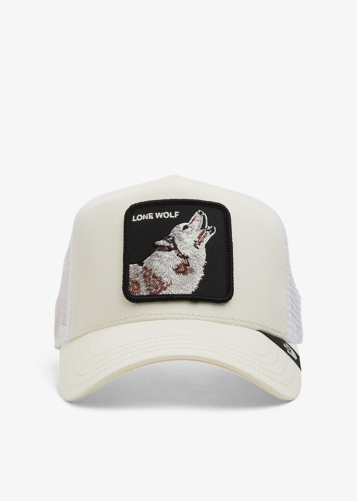 Lone Wolf trucker cap, White
Lone Wolf trucker cap, White