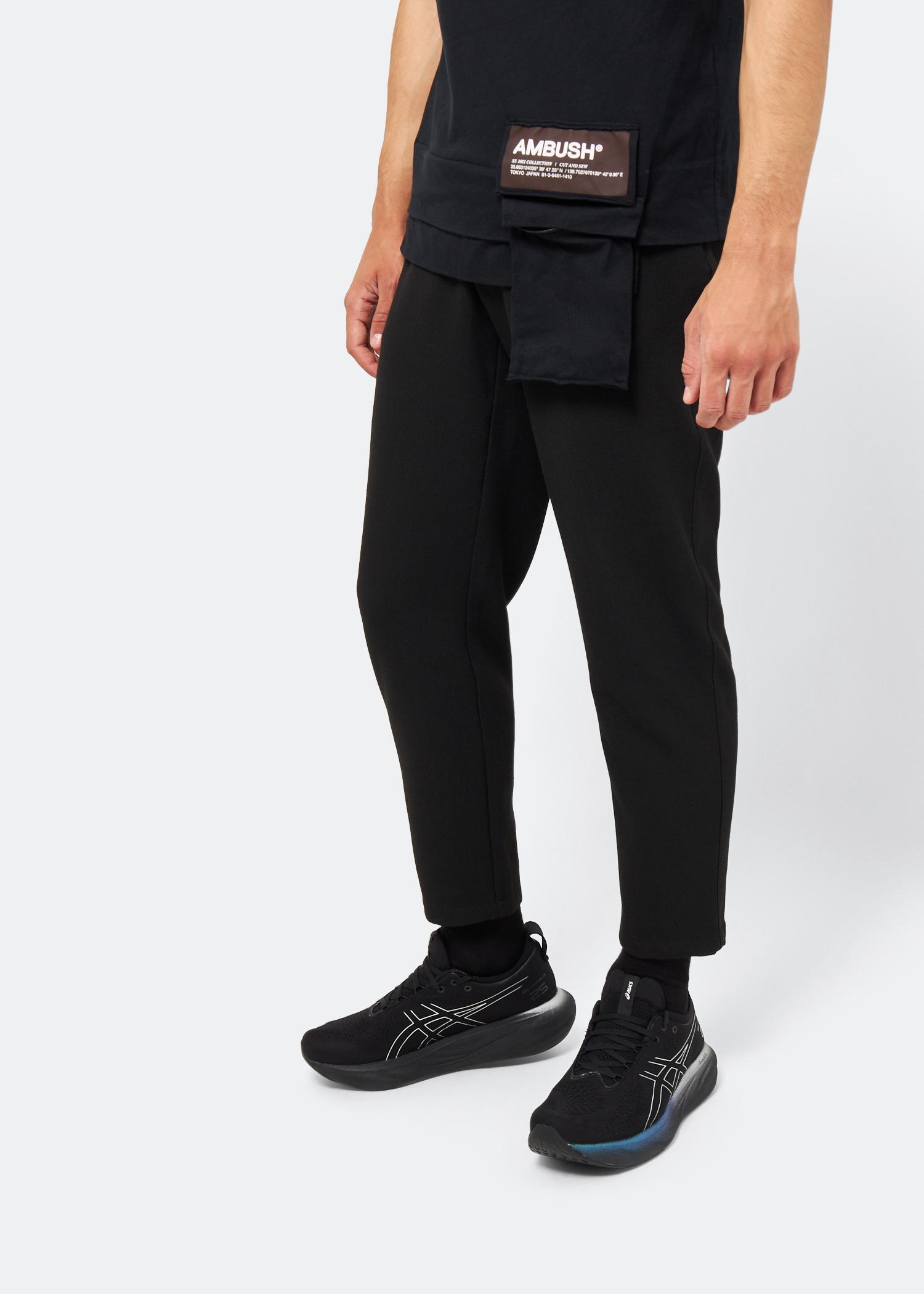 Gel-Nimbus 25 Platinum sneakers, Black