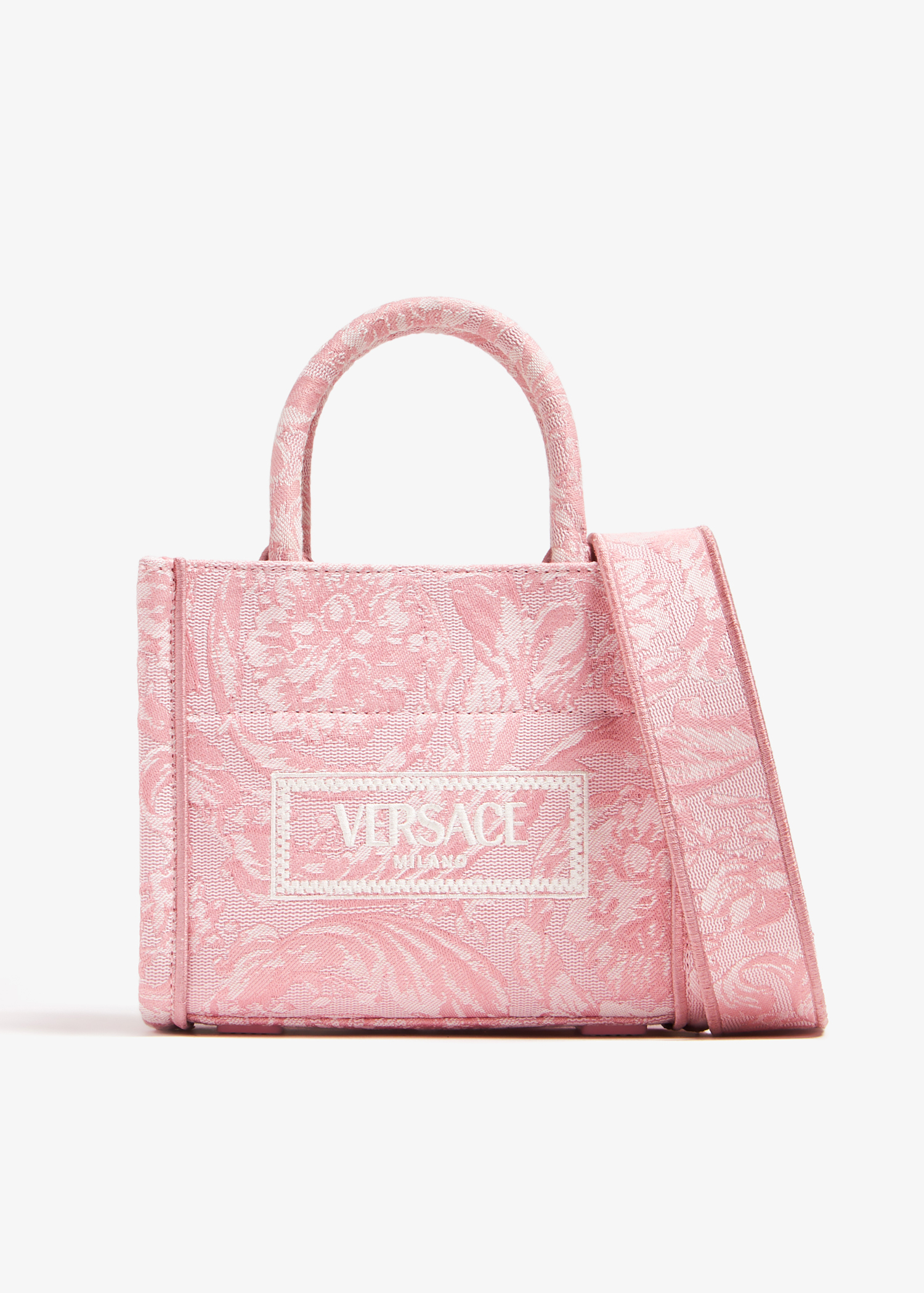 Barocco Athena extra small tote bag, Pink
Barocco Athena extra small tote bag, Pink