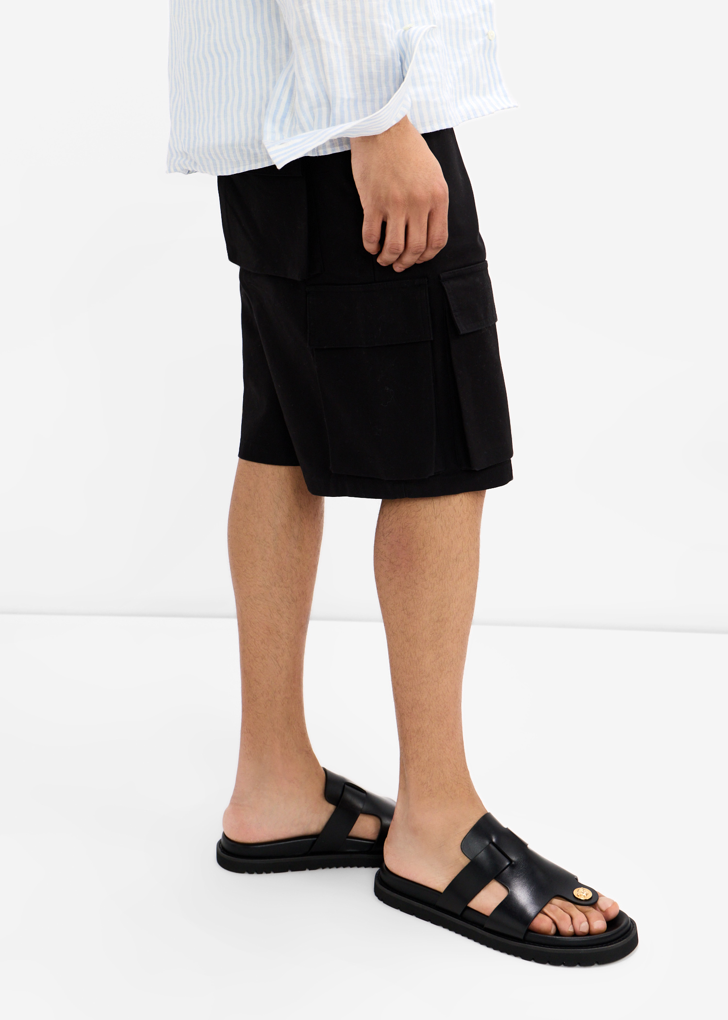 Leather sandals, Black
Leather sandals, Black