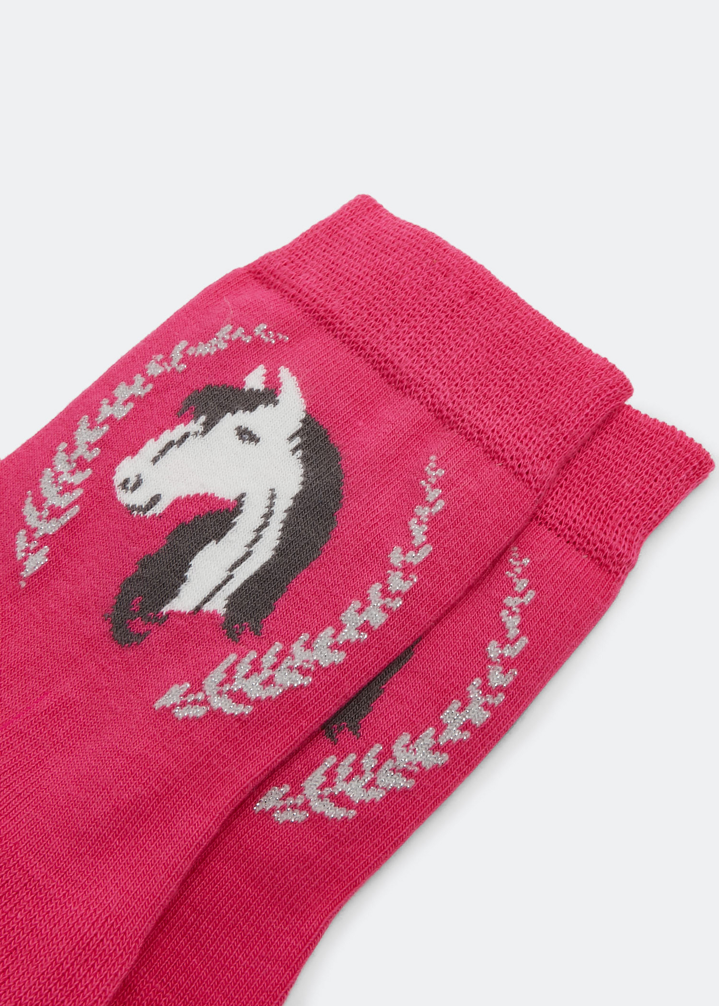 Horse socks, Pink