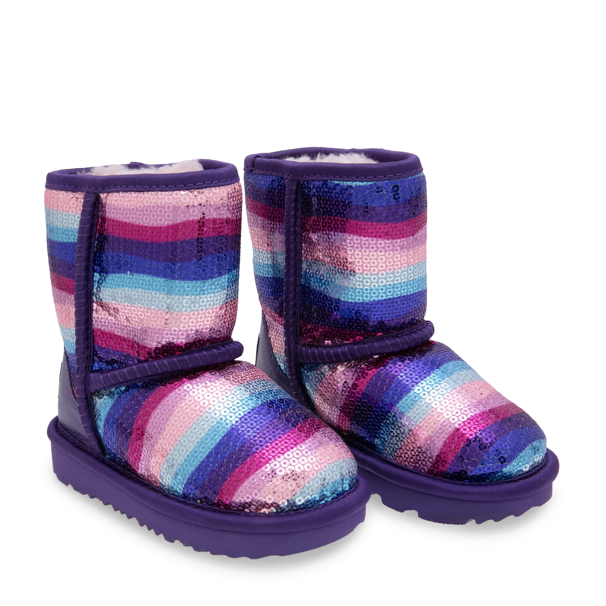 Classic II rainbow short boots, Multi-coloured