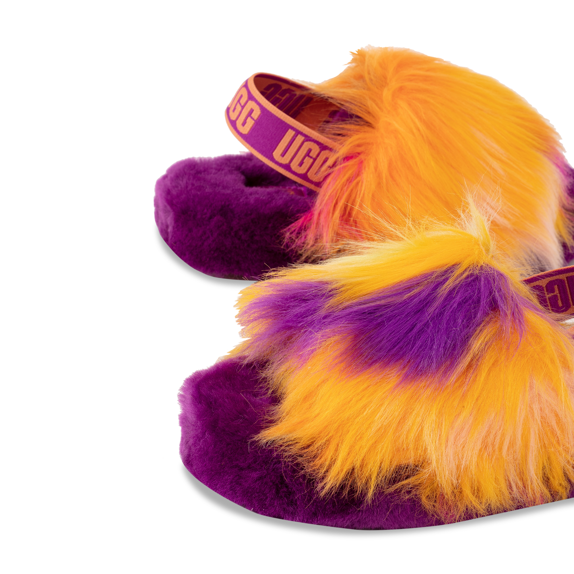 Fluff Yeah slide sandals, Purple