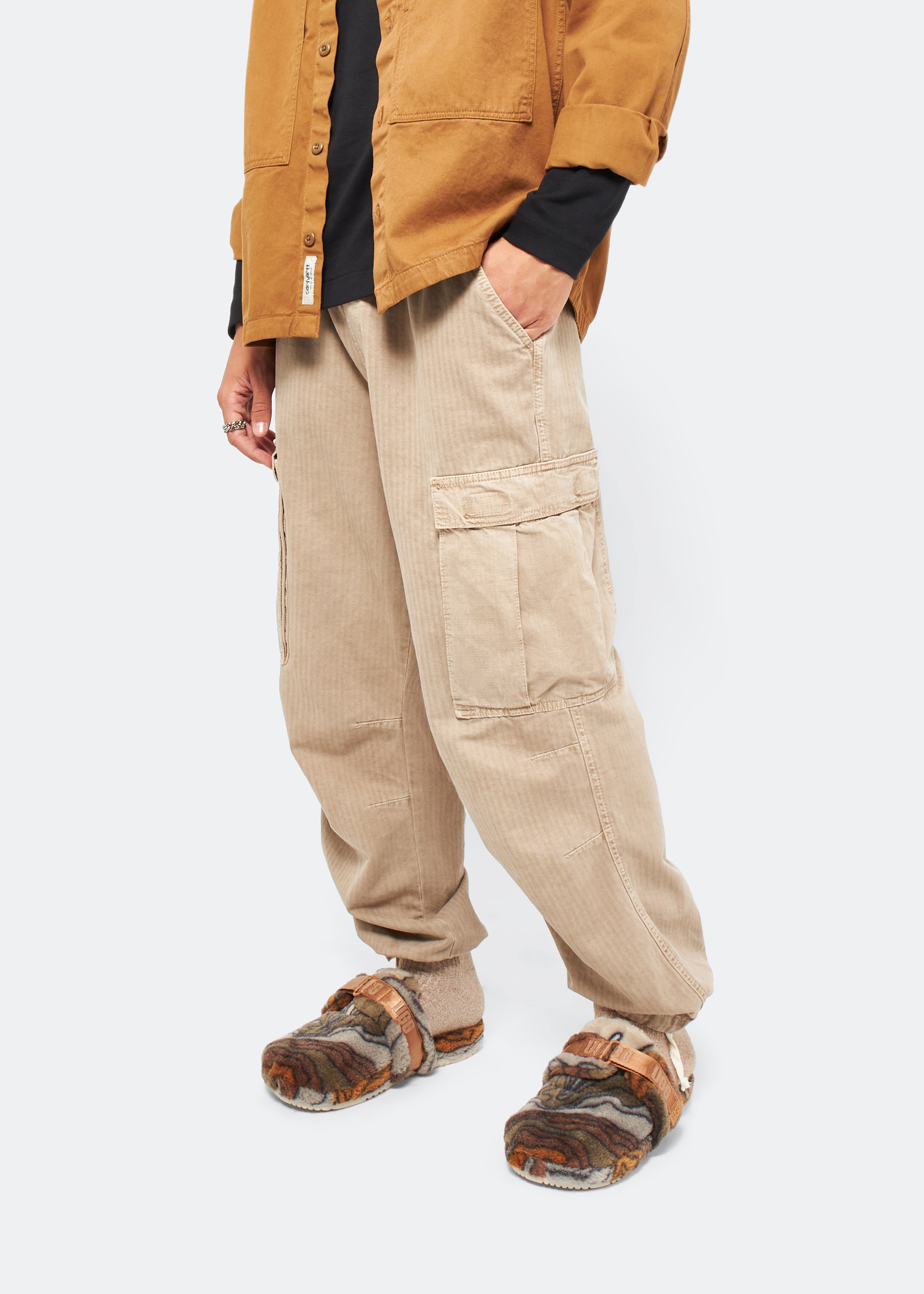 Fluff It Cali Topo slippers, Brown