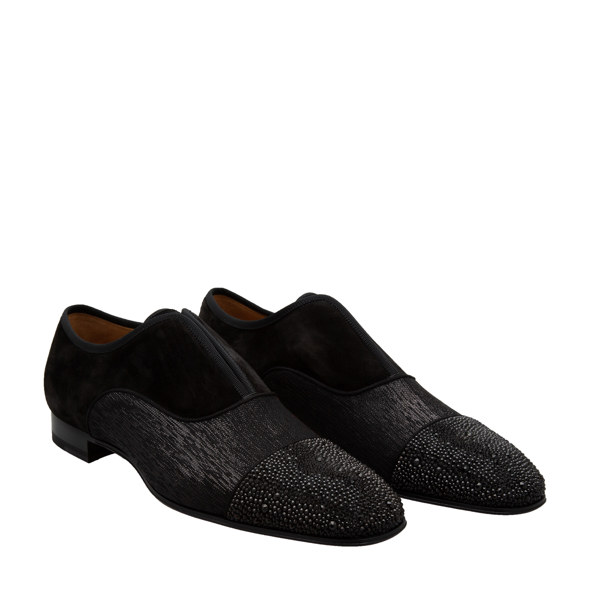 Alpha Male Derby shoes, Black