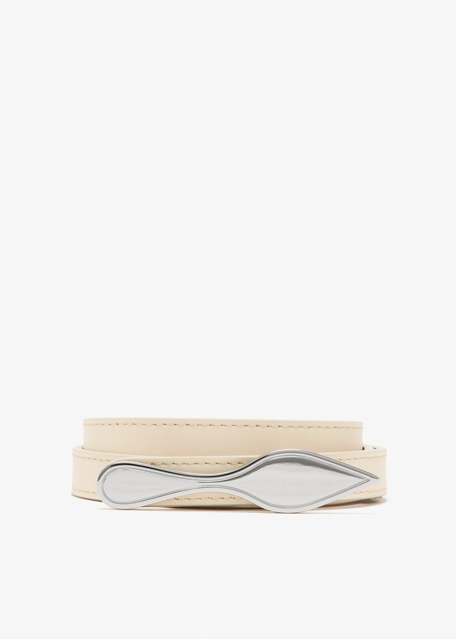 Bettina reversible belt, White
Bettina reversible belt, White