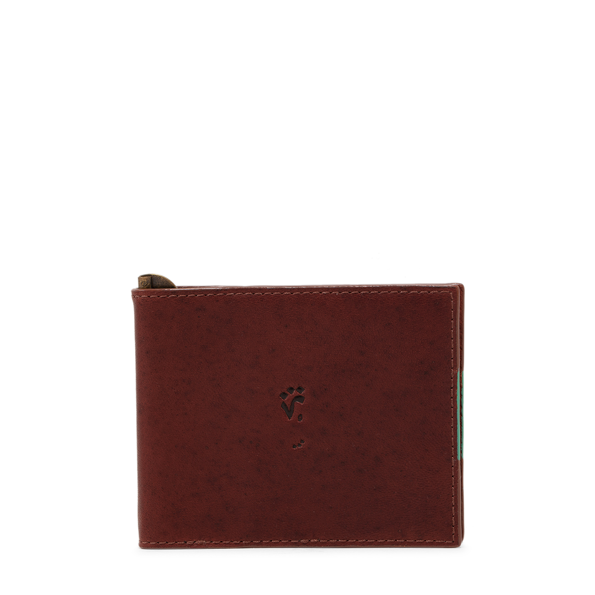 Money clip wallet, Brown