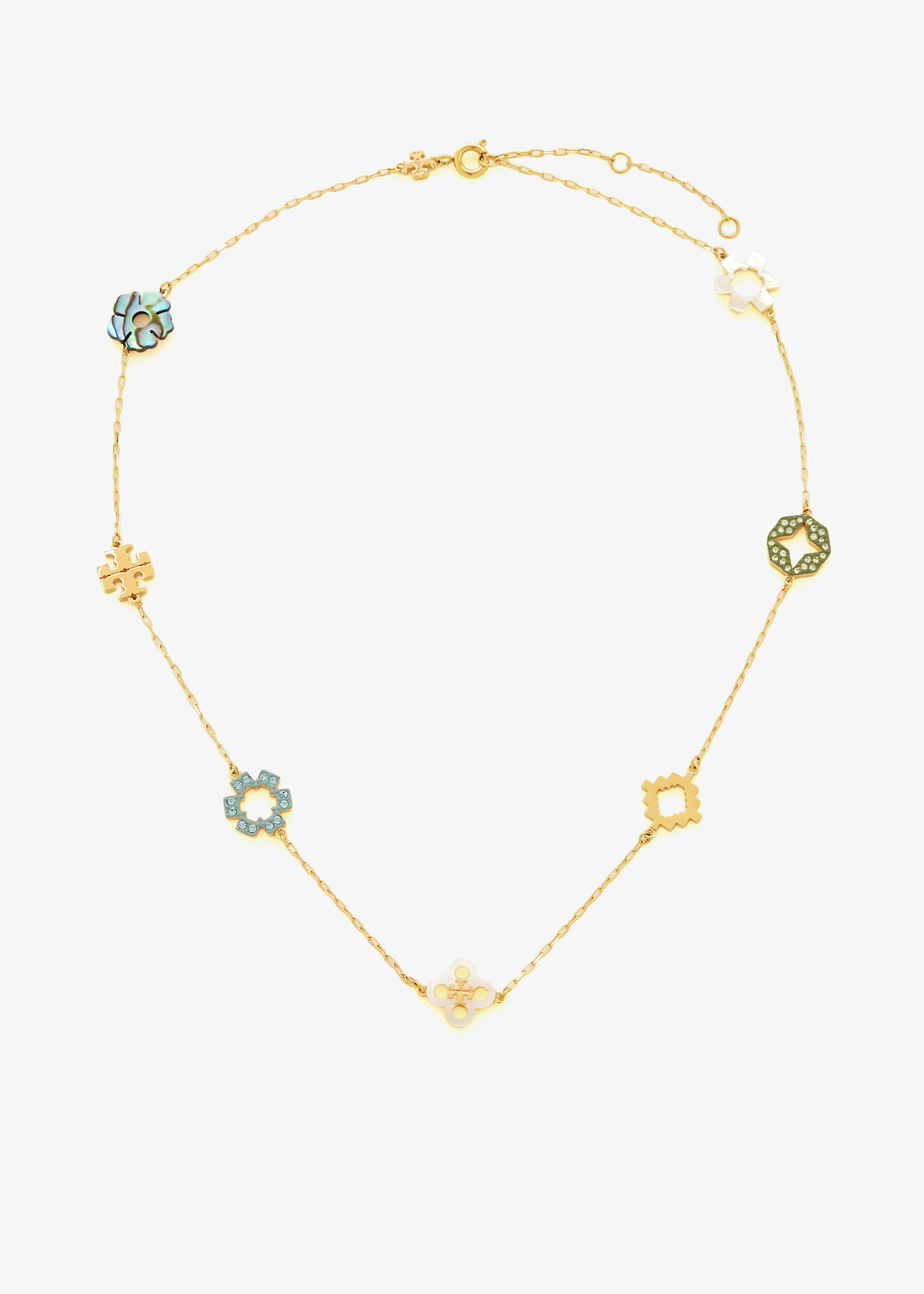 Forget Me Not Pavé necklace, Gold
Forget Me Not Pavé necklace, Gold