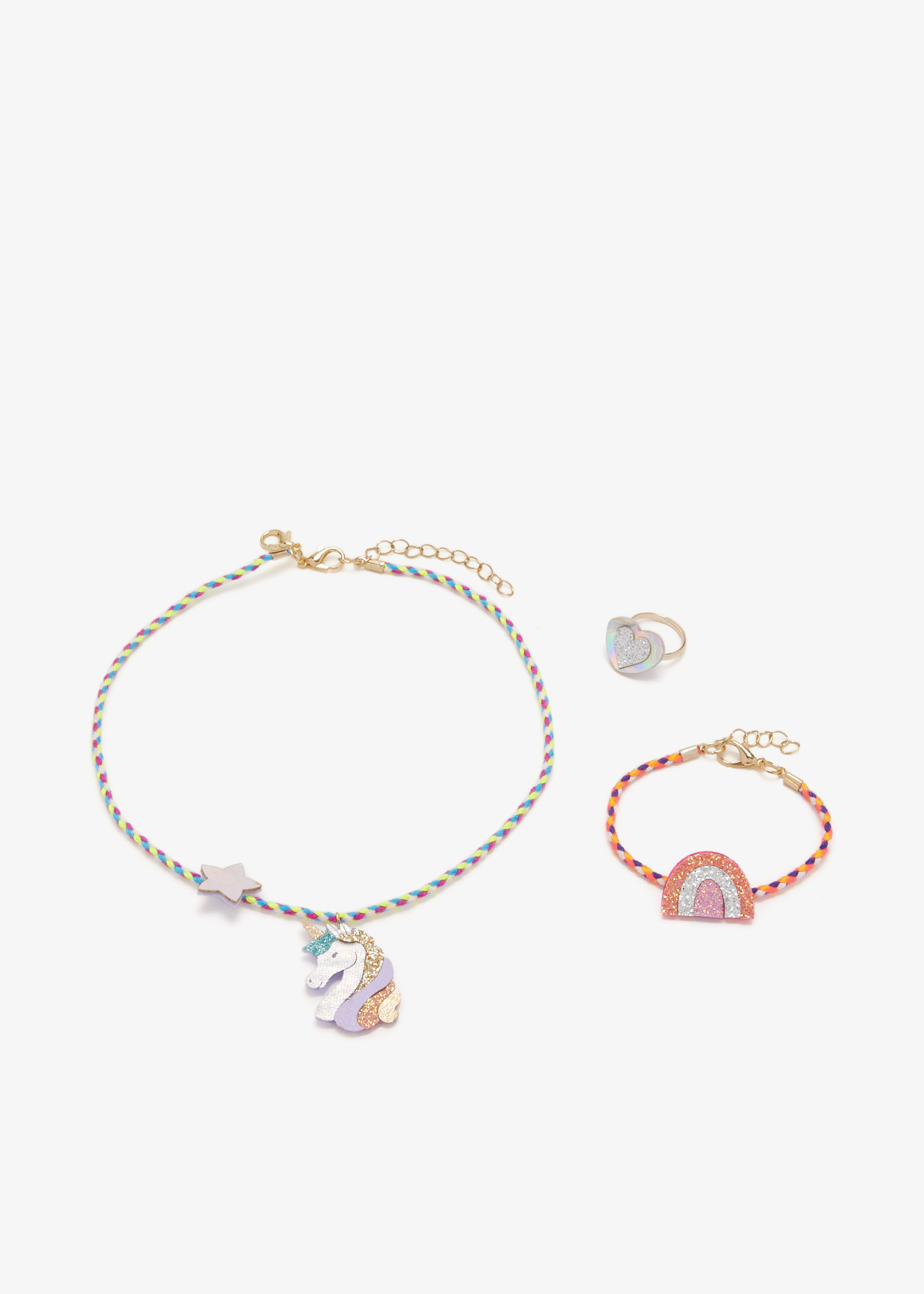 Unicorn jewelry set, Multicolored
Unicorn jewelry set, Multicolored