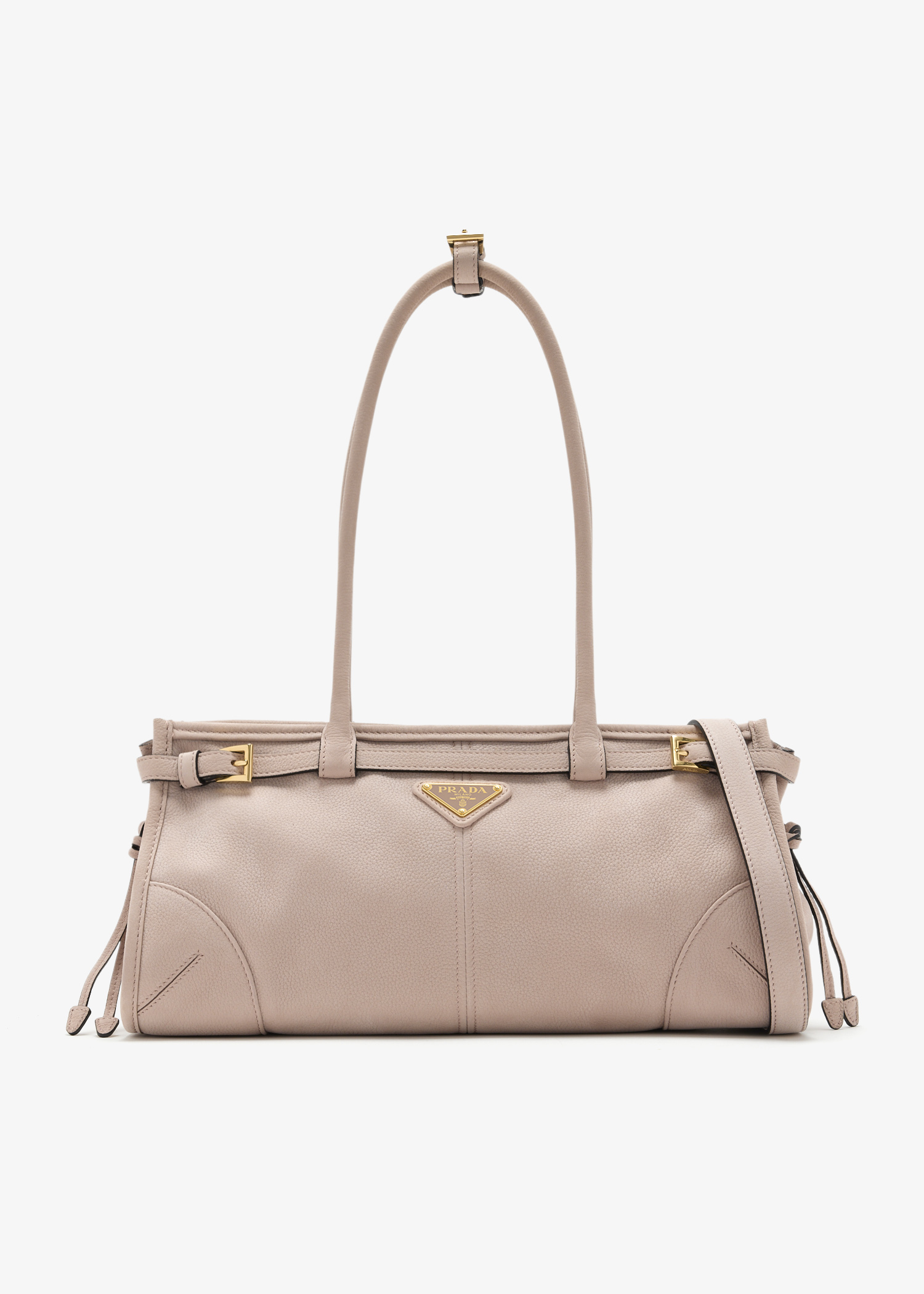 Prada Bonnie medium nubuck leather handbag, Pink
Prada Bonnie medium nubuck leather handbag, Pink