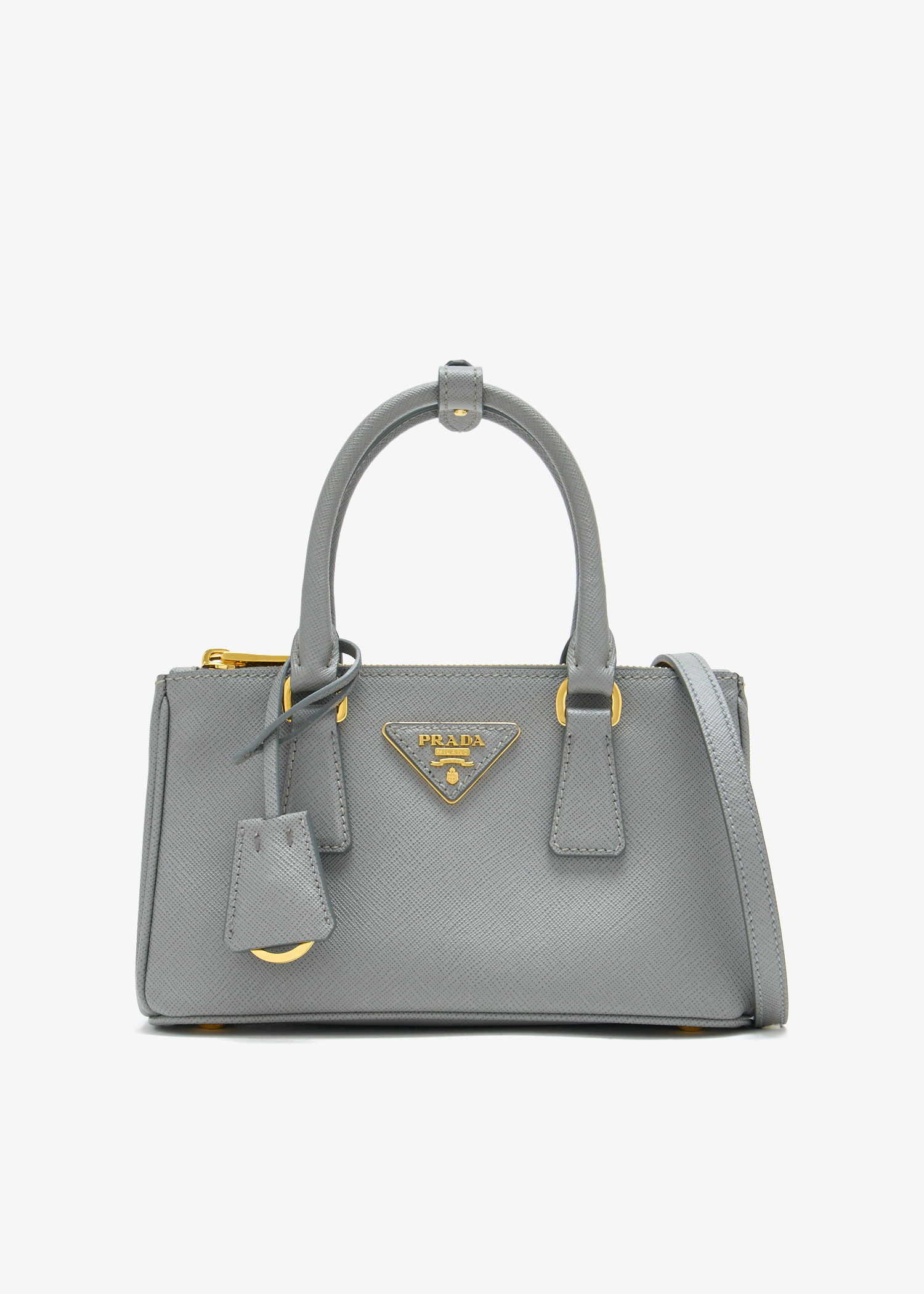Prada Galleria saffiano leather mini bag, Grey
Prada Galleria saffiano leather mini bag, Grey