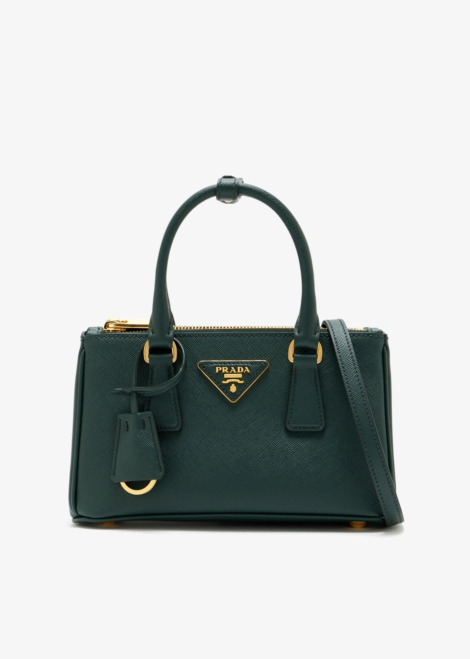 Prada Galleria saffiano leather mini bag, Green
Prada Galleria saffiano leather mini bag, Green