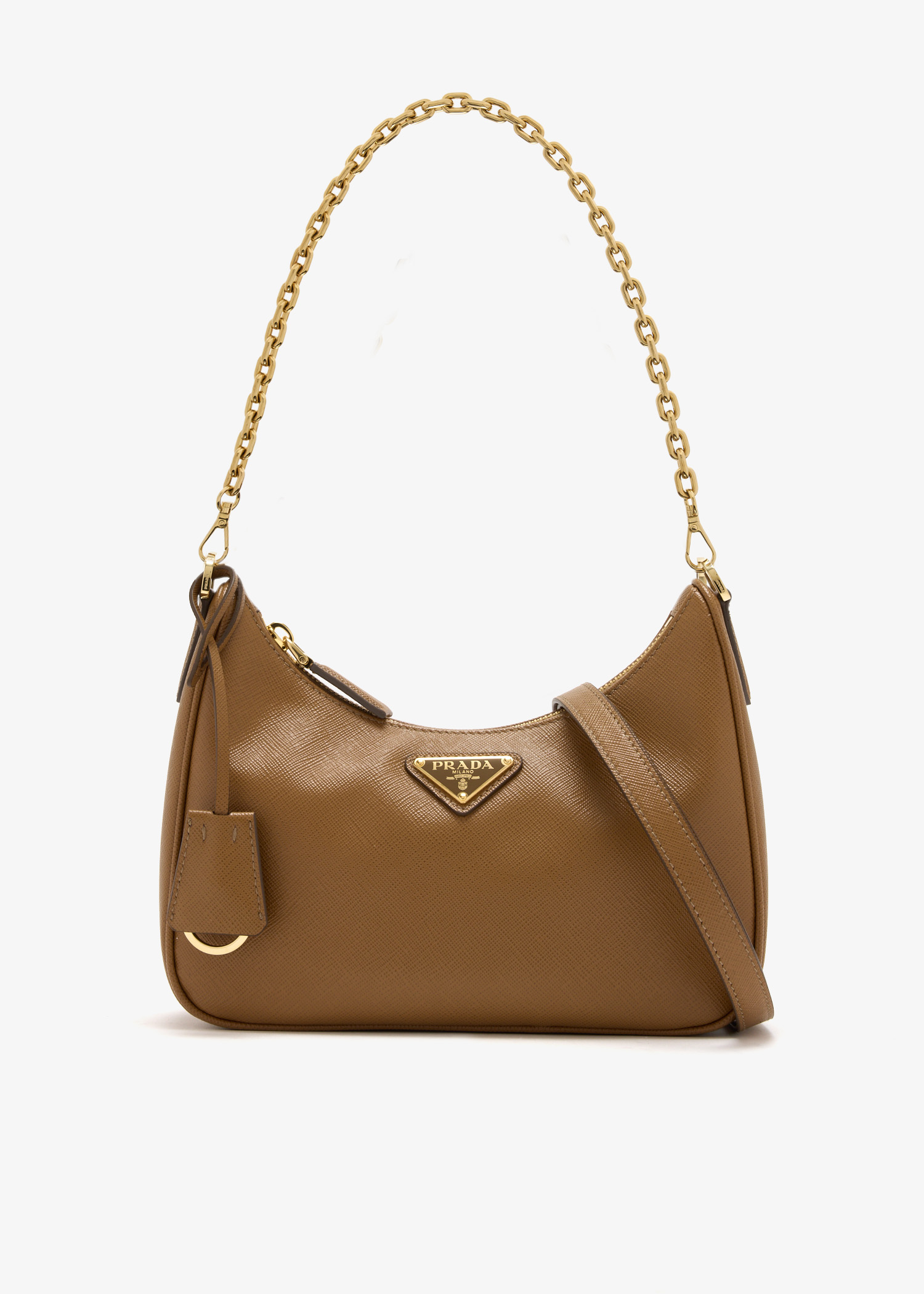 Prada Re-Edition mini saffiano leather bag, Brown
Prada Re-Edition mini saffiano leather bag, Brown