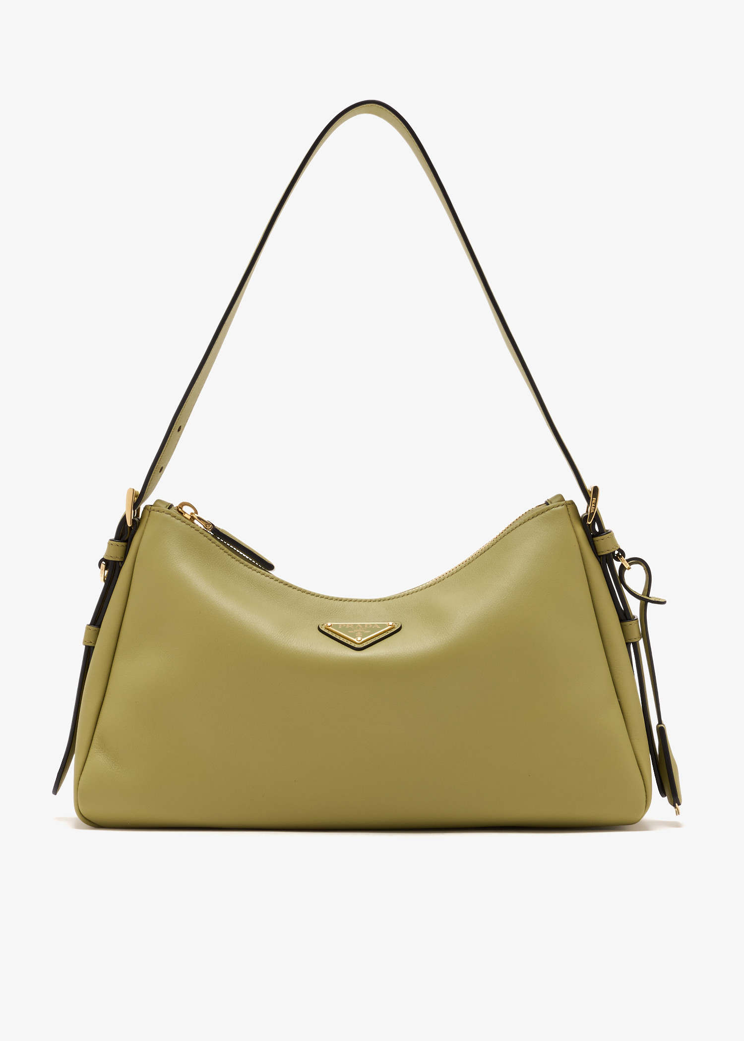 Prada Aimée medium leather shoulder bag, Green
Prada Aimée medium leather shoulder bag, Green