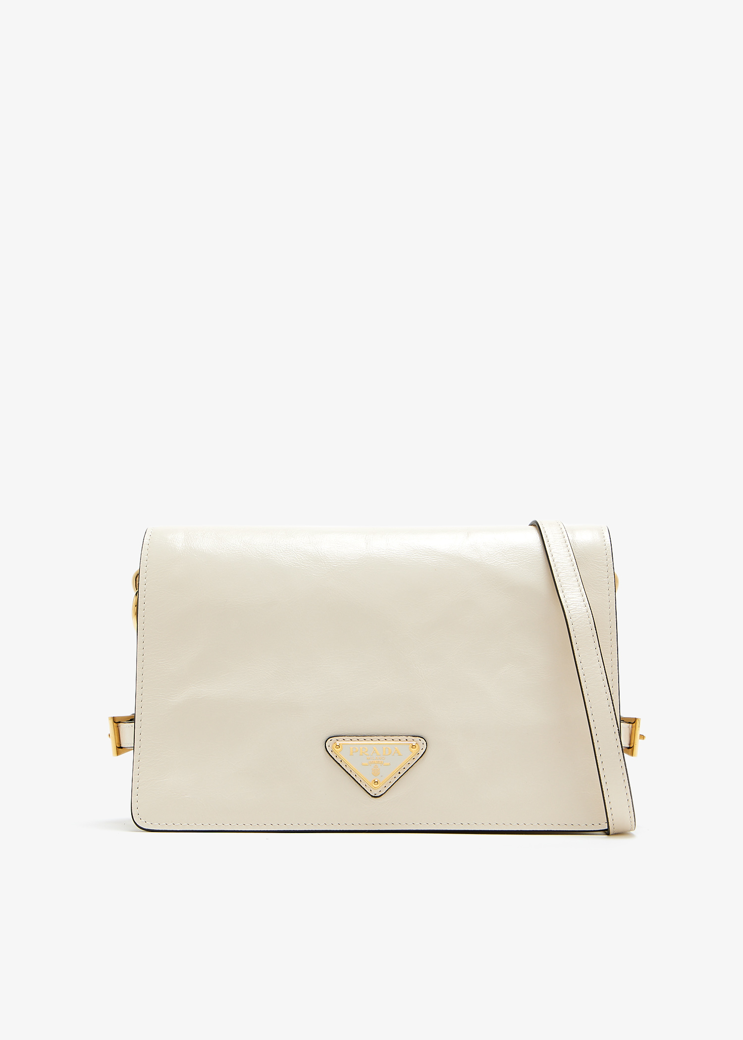 Leather shoulder bag, White
Leather shoulder bag, White