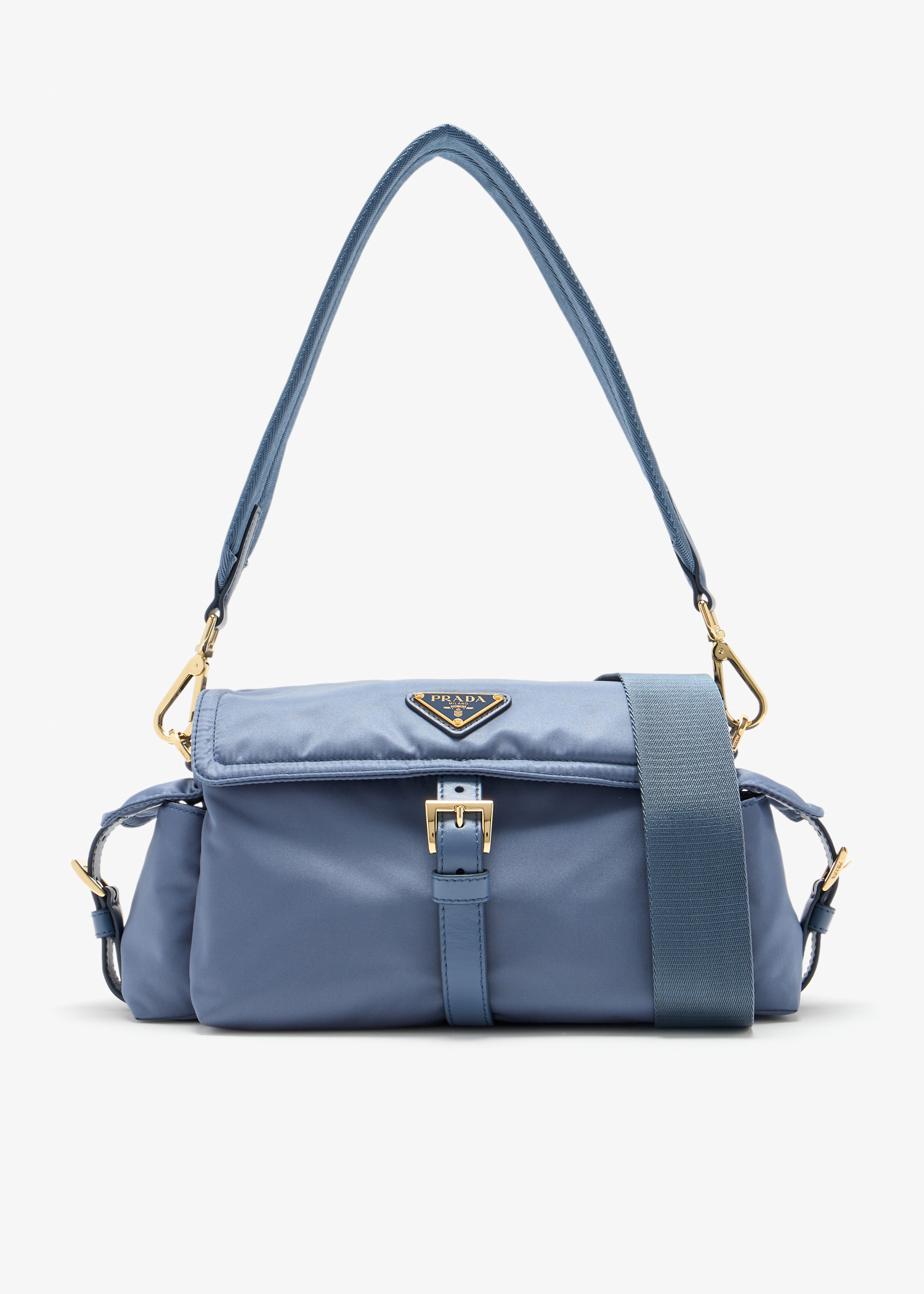 Prada Explore Re-Nylon medium shoulder bag, Blue
Prada Explore Re-Nylon medium shoulder bag, Blue
