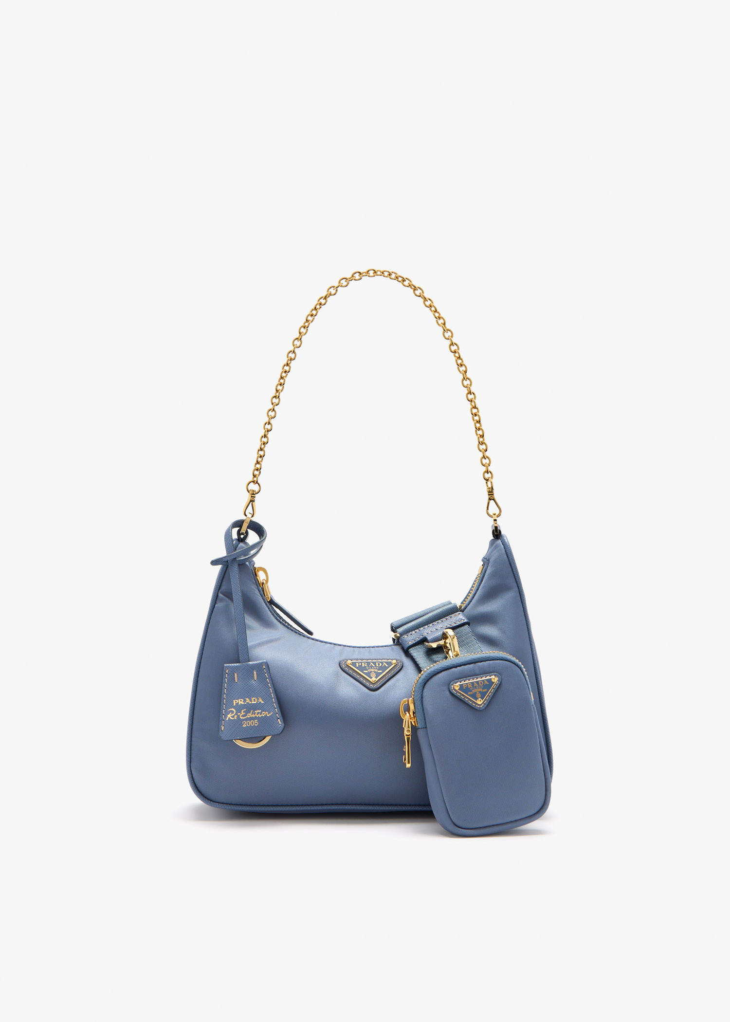 Prada Re-Edition 2005 Re-Nylon bag, Blue
Prada Re-Edition 2005 Re-Nylon bag, Blue