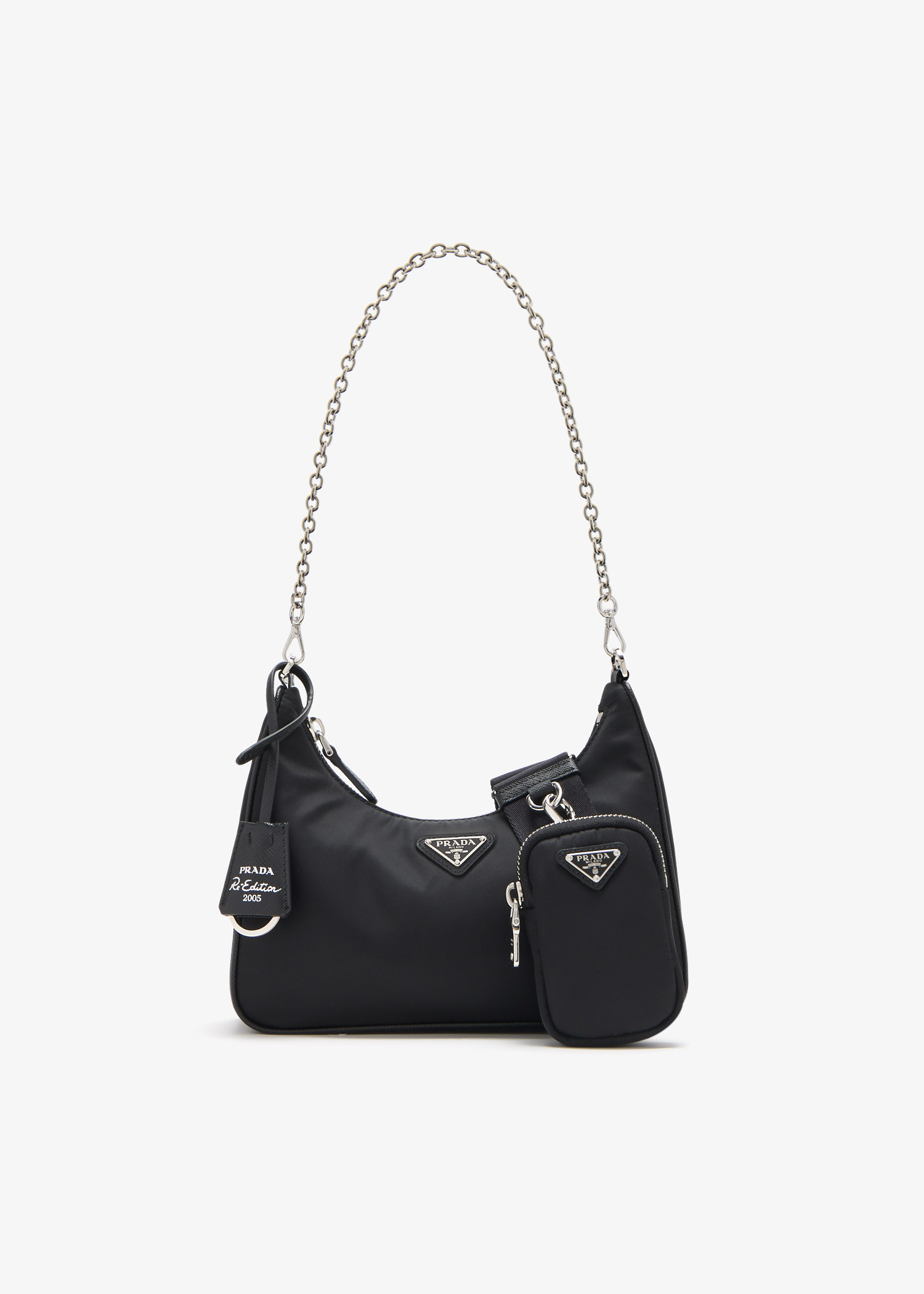 Prada Re-Edition 2005 Re-Nylon bag, Black
Prada Re-Edition 2005 Re-Nylon bag, Black