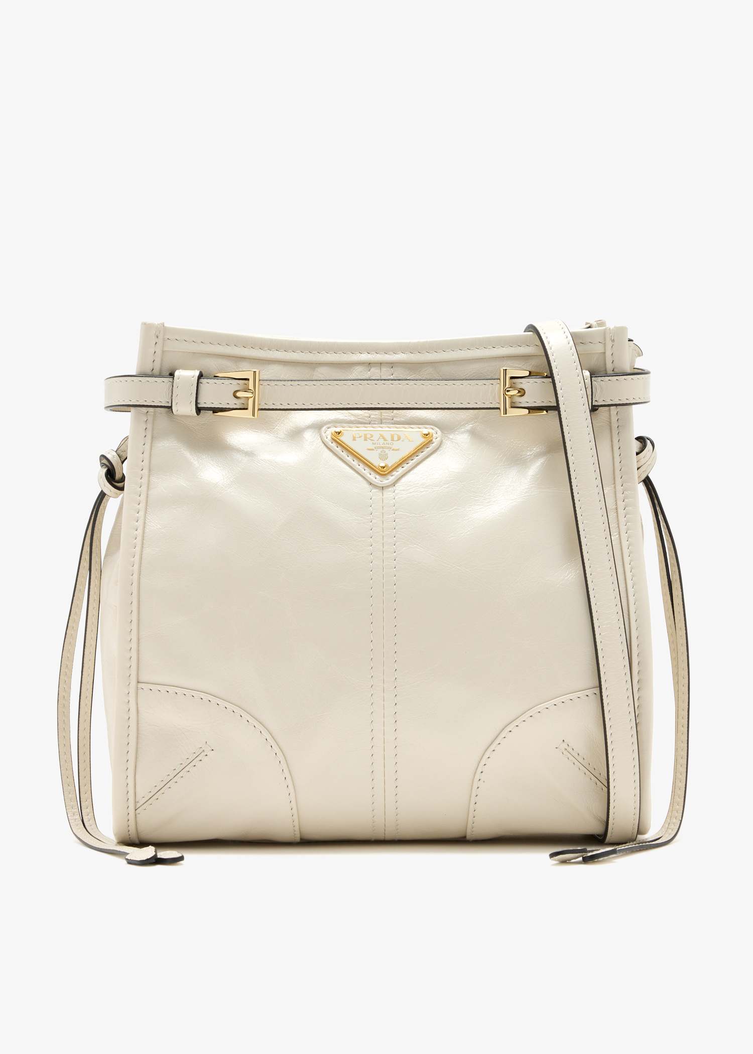 Prada Bonnie leather mini bag, White
Prada Bonnie leather mini bag, White