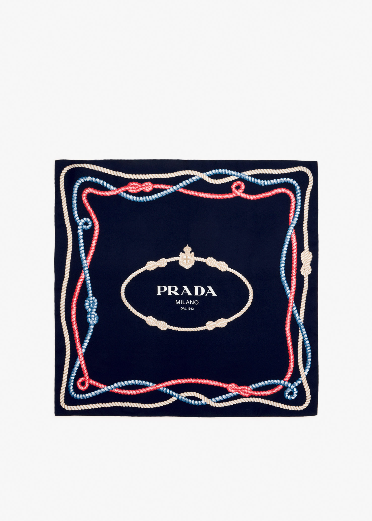 Printed silk twill scarf
Printed silk twill scarf