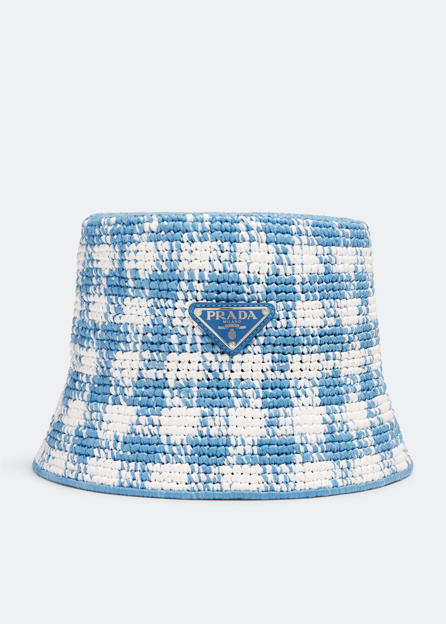 Crochet bucket hat, Blue 
Crochet bucket hat, Blue