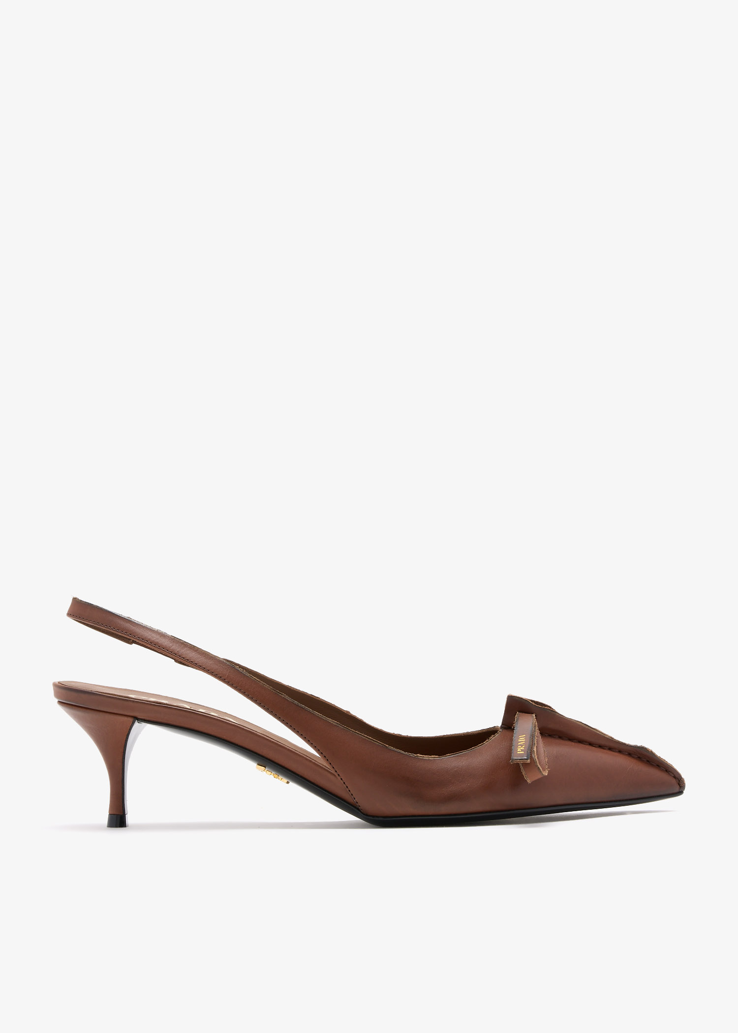 Leather slingback pumps, Brown
Leather slingback pumps, Brown