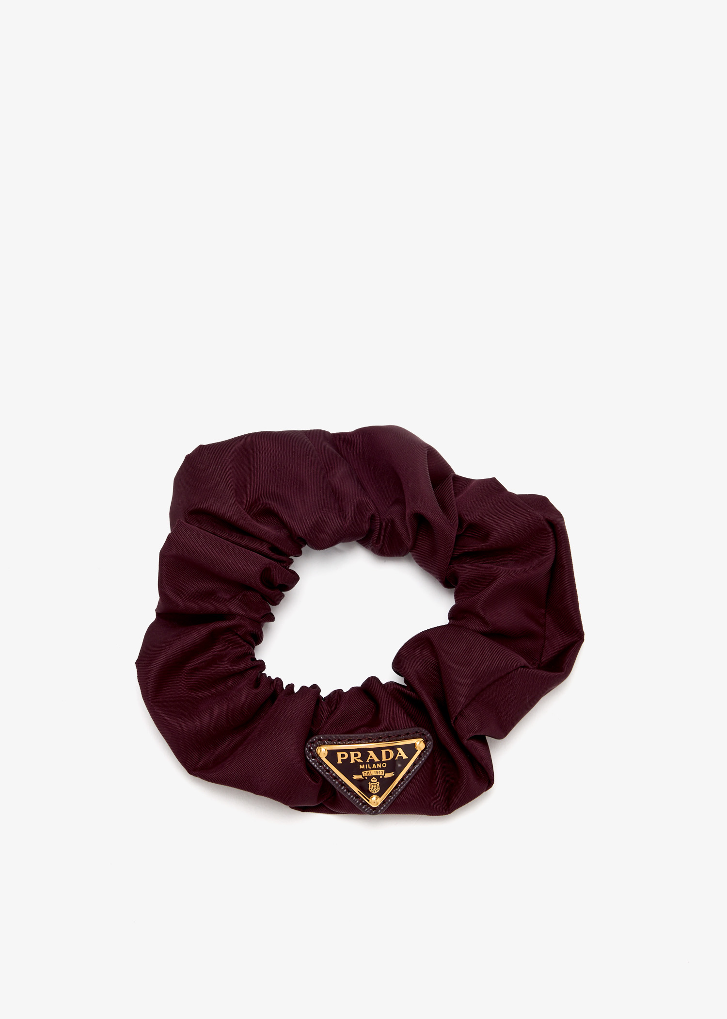 Re-Nylon scrunchie, Burgundy
Re-Nylon scrunchie, Burgundy