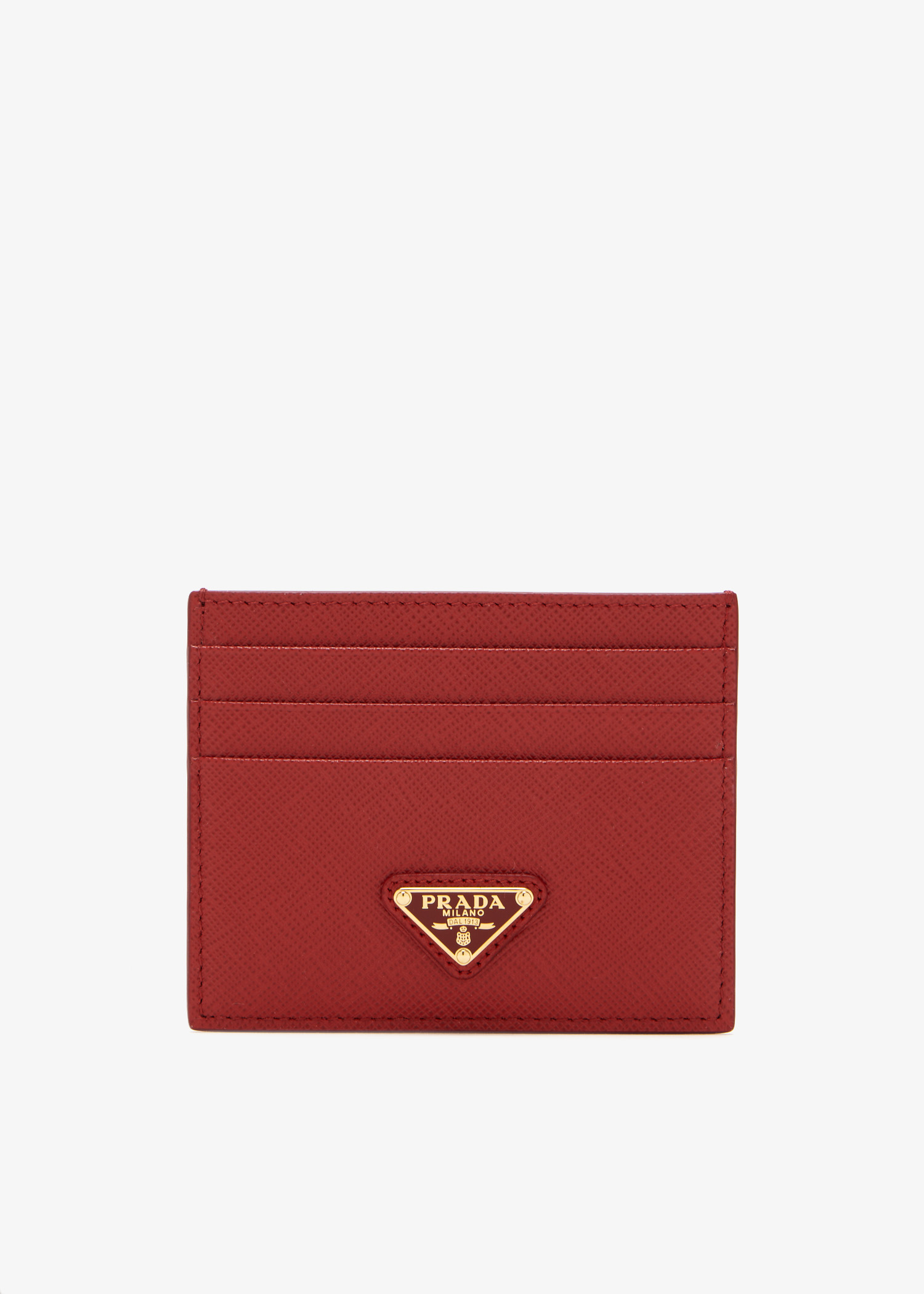 Saffiano leather card holder, Red
Saffiano leather card holder, Red