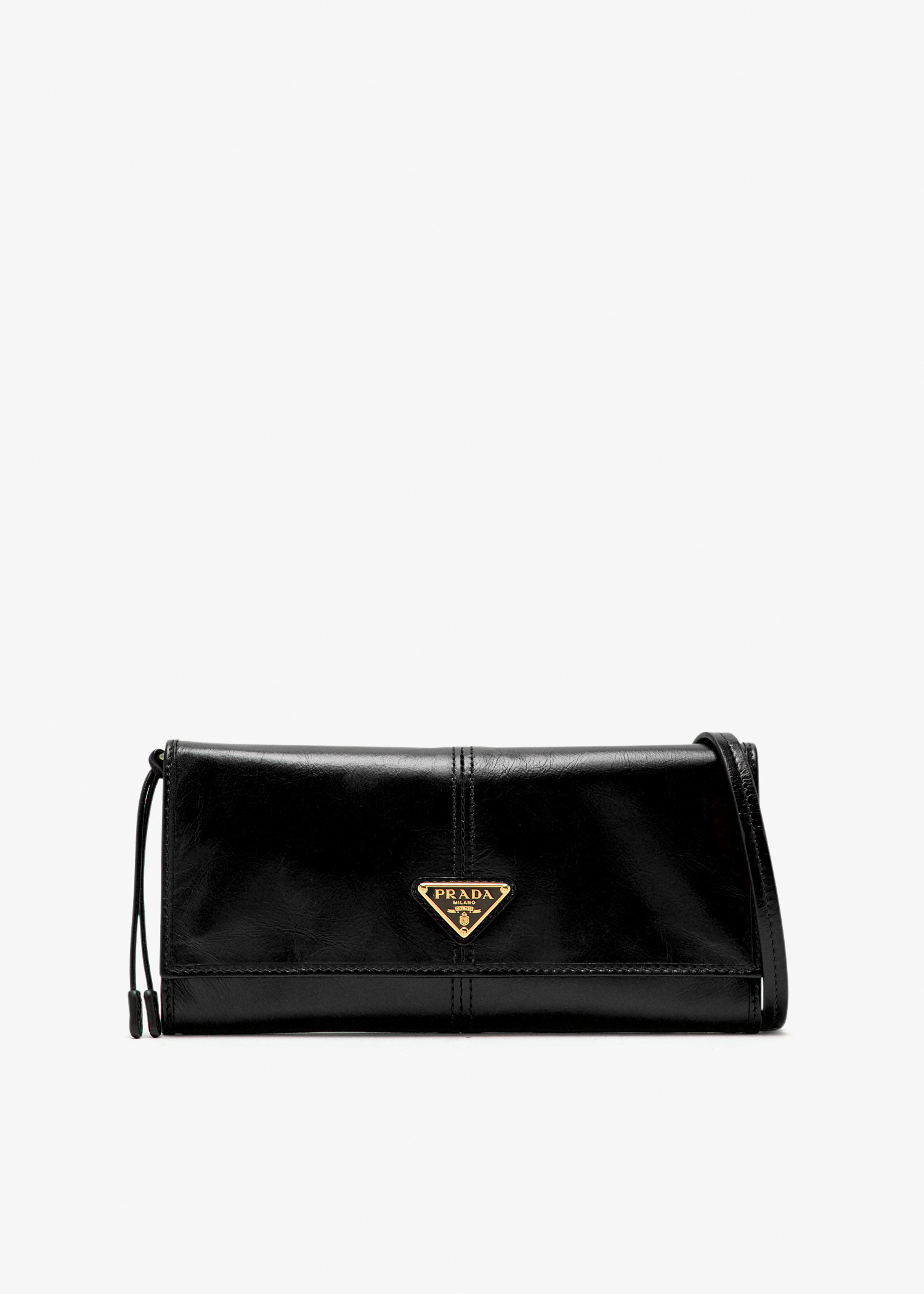 Leather strap wallet, Black
Leather strap wallet, Black
