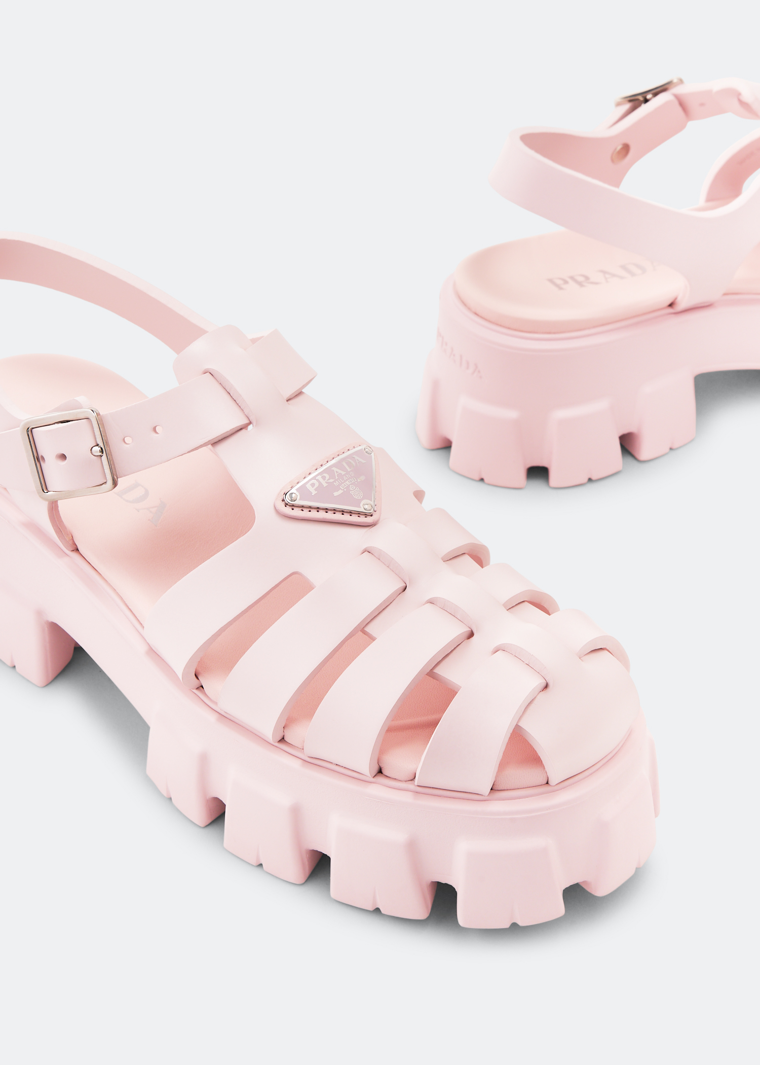 Foam rubber sandals, Pink