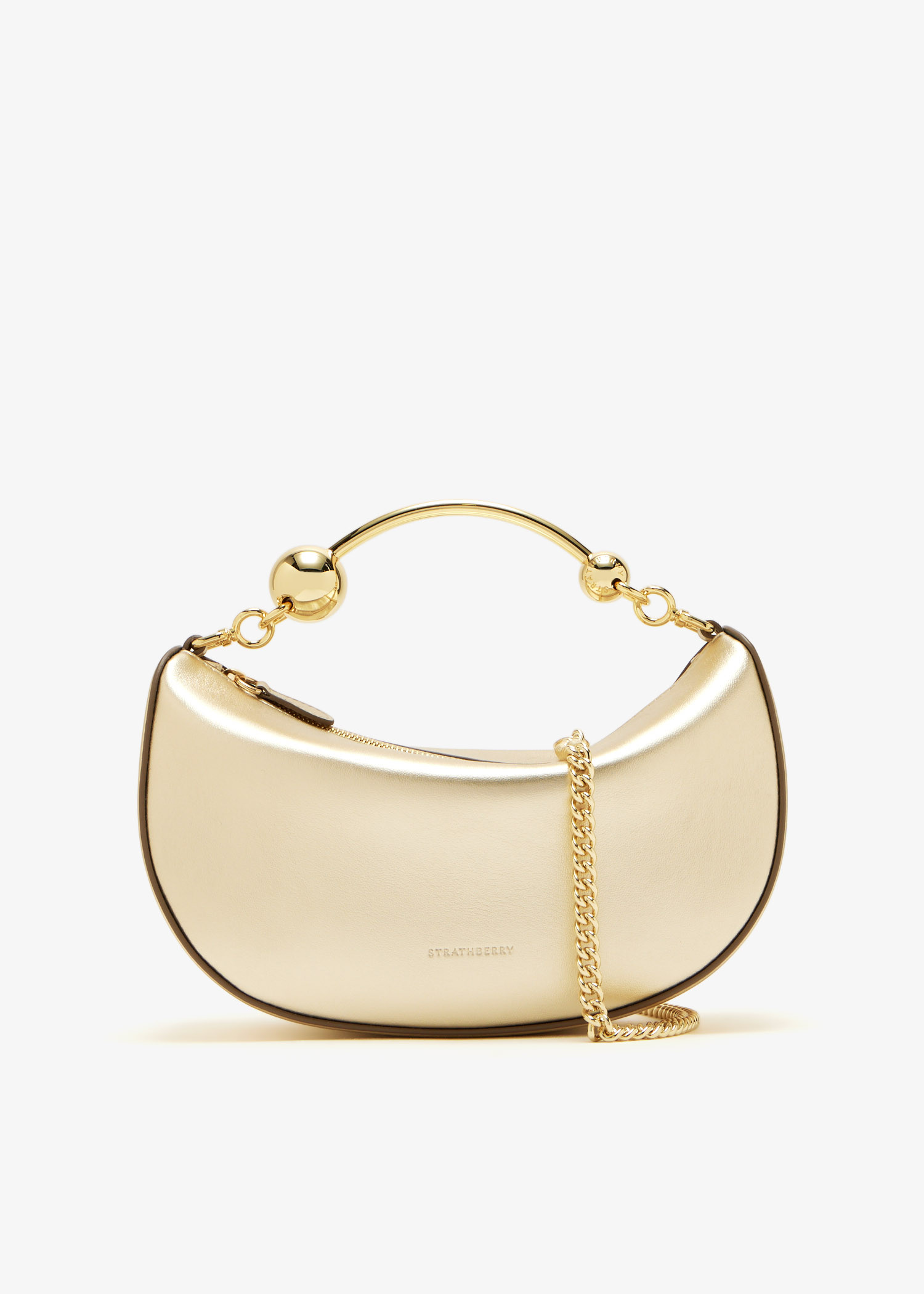 Mini Crescent Moon bag, Gold
Mini Crescent Moon bag, Gold