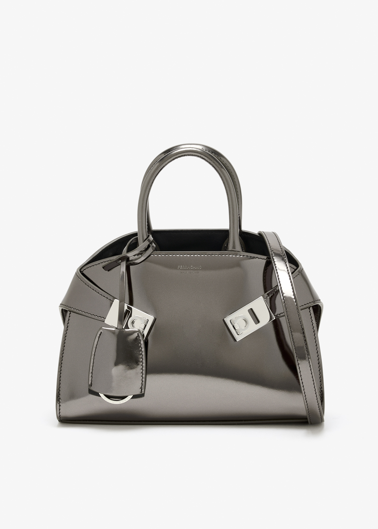 Mini Hug top-handle bag, Grey
Mini Hug top-handle bag, Grey