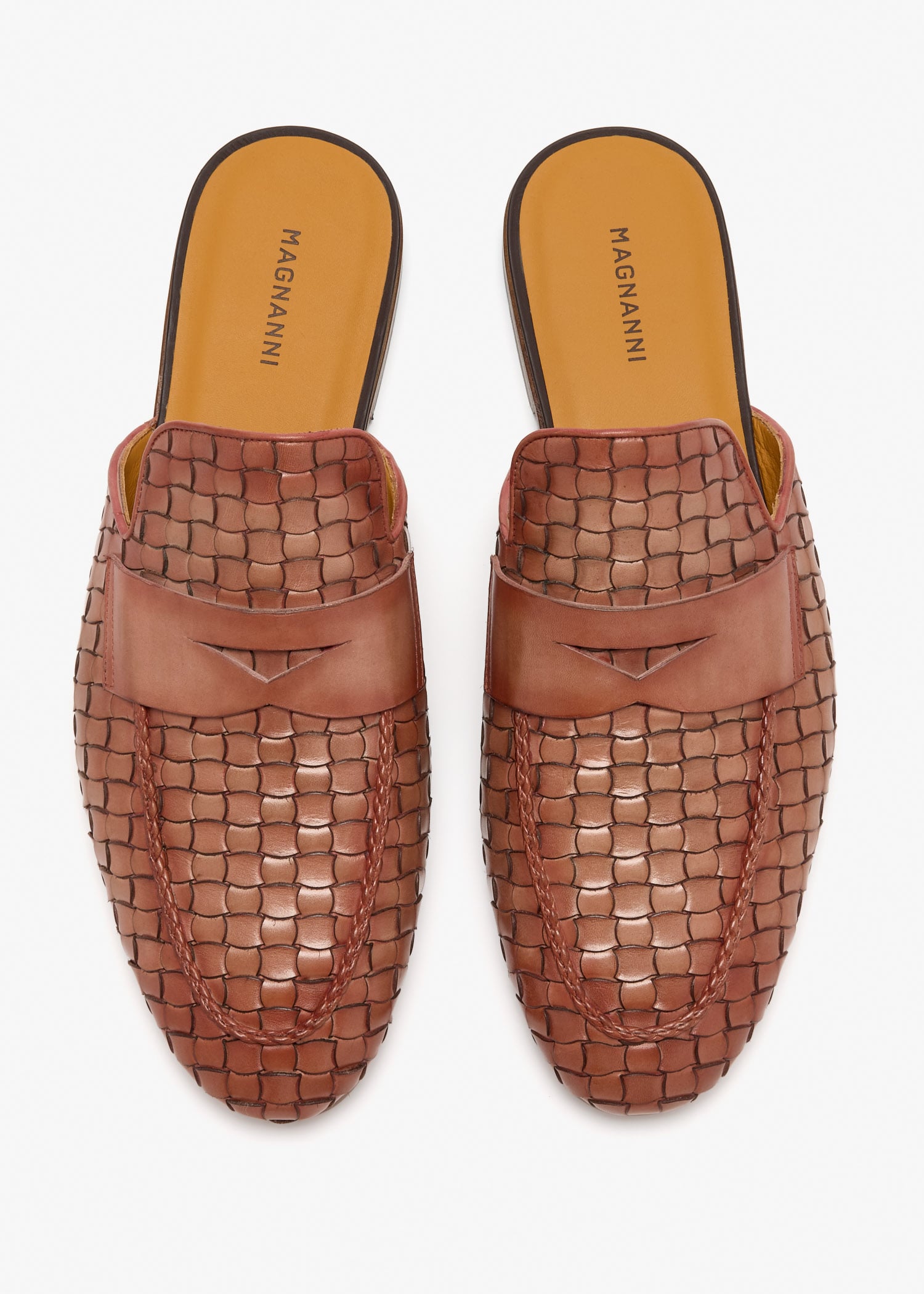 Woven leather slippers, Beige
Woven leather slippers, Beige