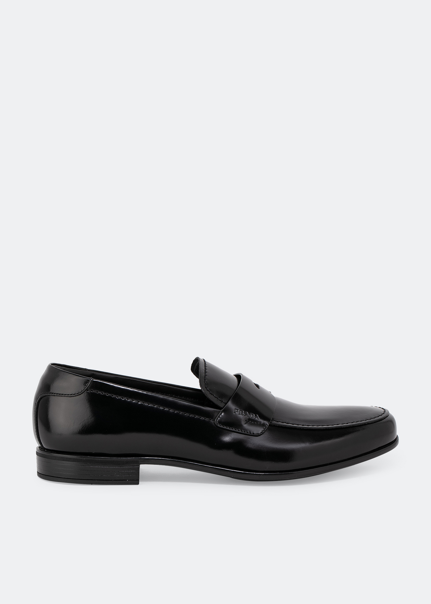 Brushed leather loafers, Black
Brushed leather loafers, Black