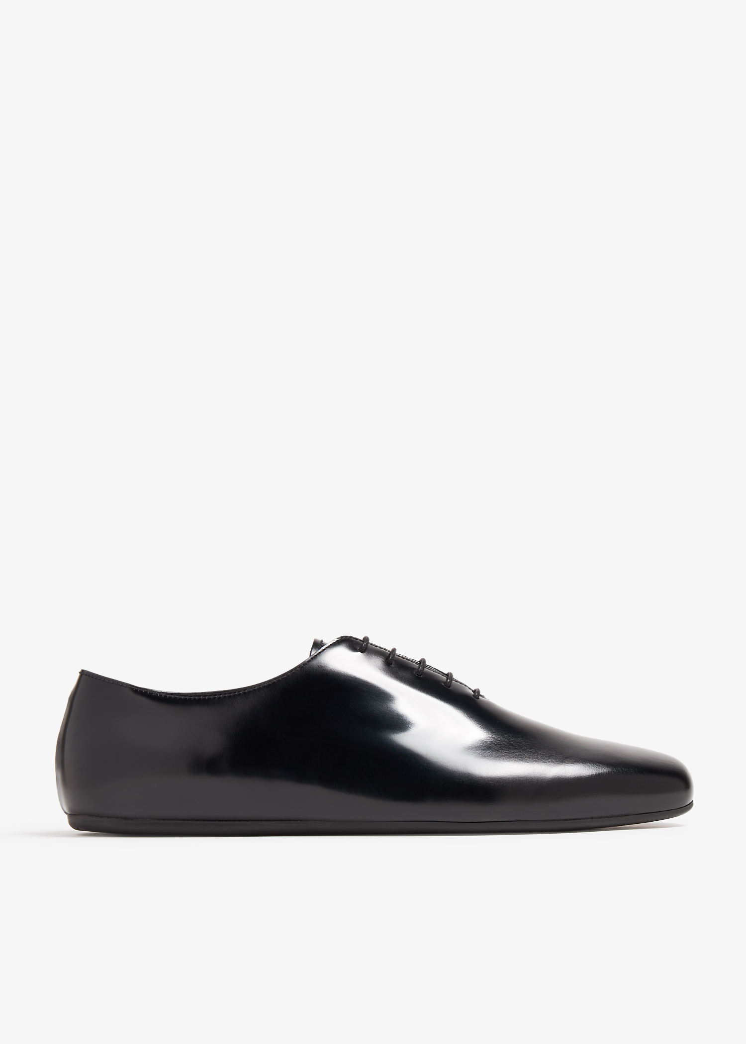 Brushed leather lace-up shoes, Black
Brushed leather lace-up shoes, Black
