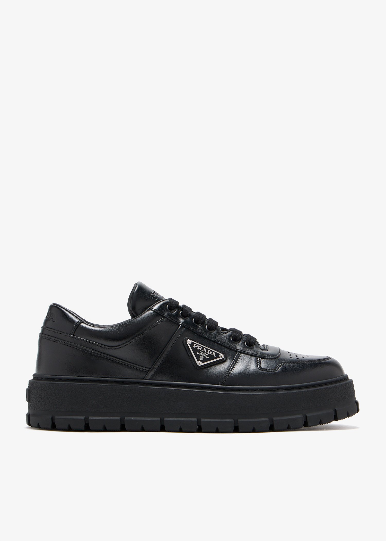 Leather sneakers, Black
Leather sneakers, Black