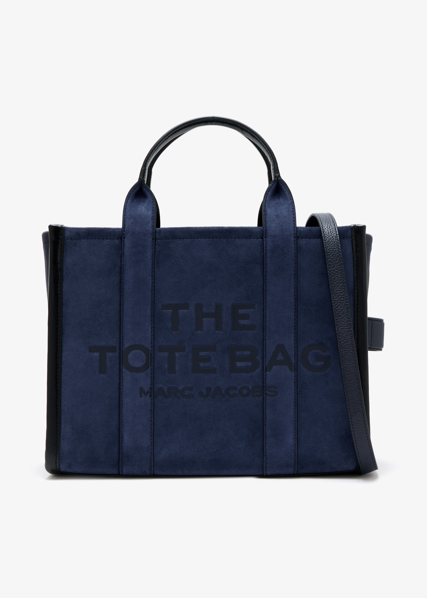 The Suede medium tote bag, Blue
The Suede medium tote bag, Blue