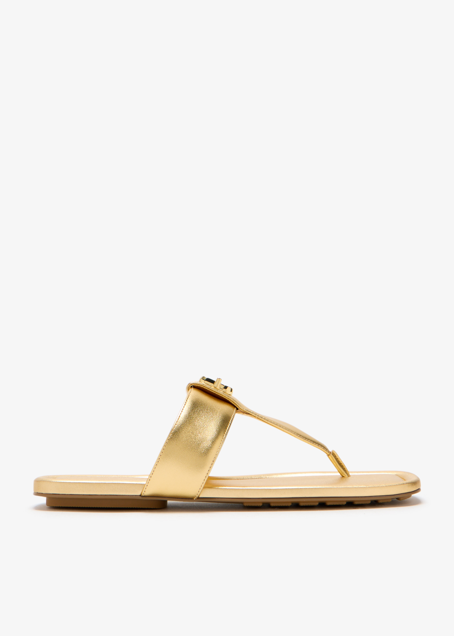 The Dual T-Strap flat sandals, Gold
The Dual T-Strap flat sandals, Gold