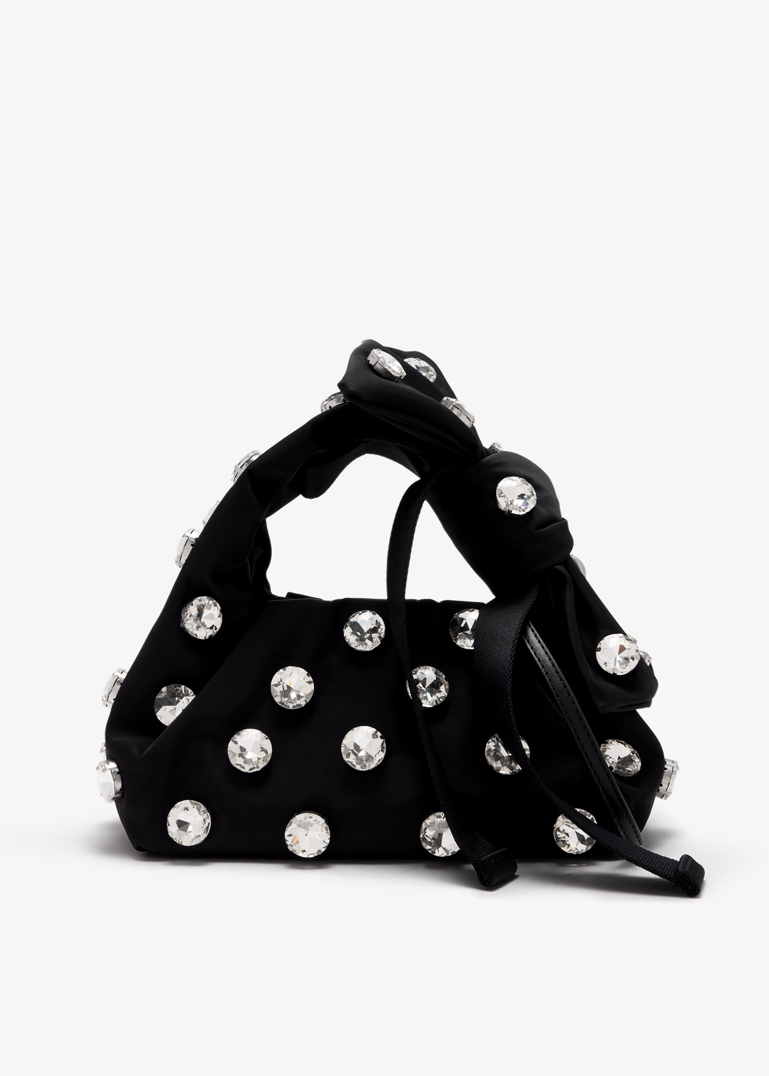 Bow Mini Sack bag, Black
Bow Mini Sack bag, Black