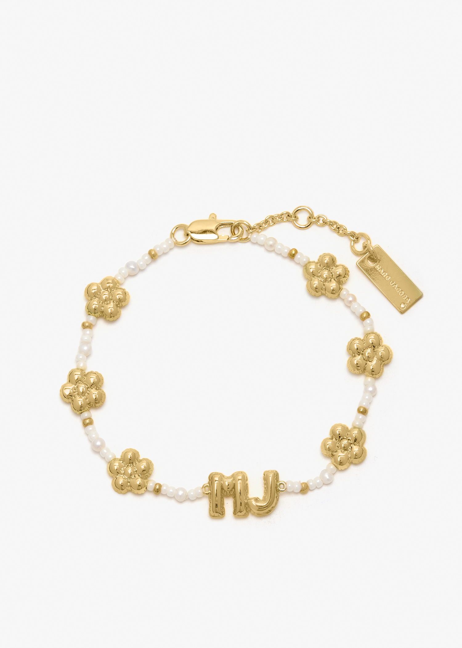 The Beaded MJ Balloon bracelet, Gold
The Beaded MJ Balloon bracelet, Gold