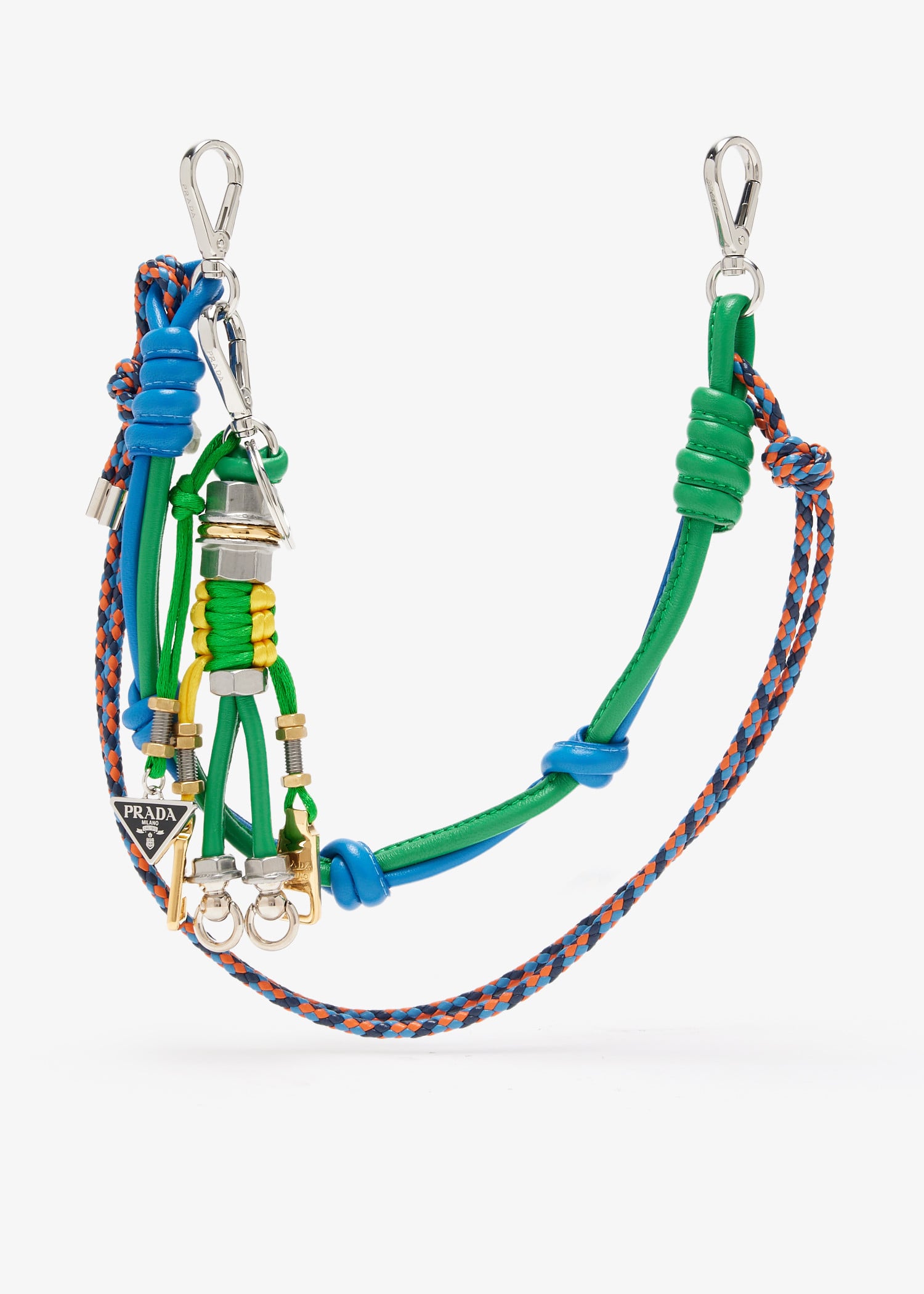 Pop Strings Nappa leather and metal bag charm, Multicolored
Pop Strings Nappa leather and metal bag charm, Multicolored