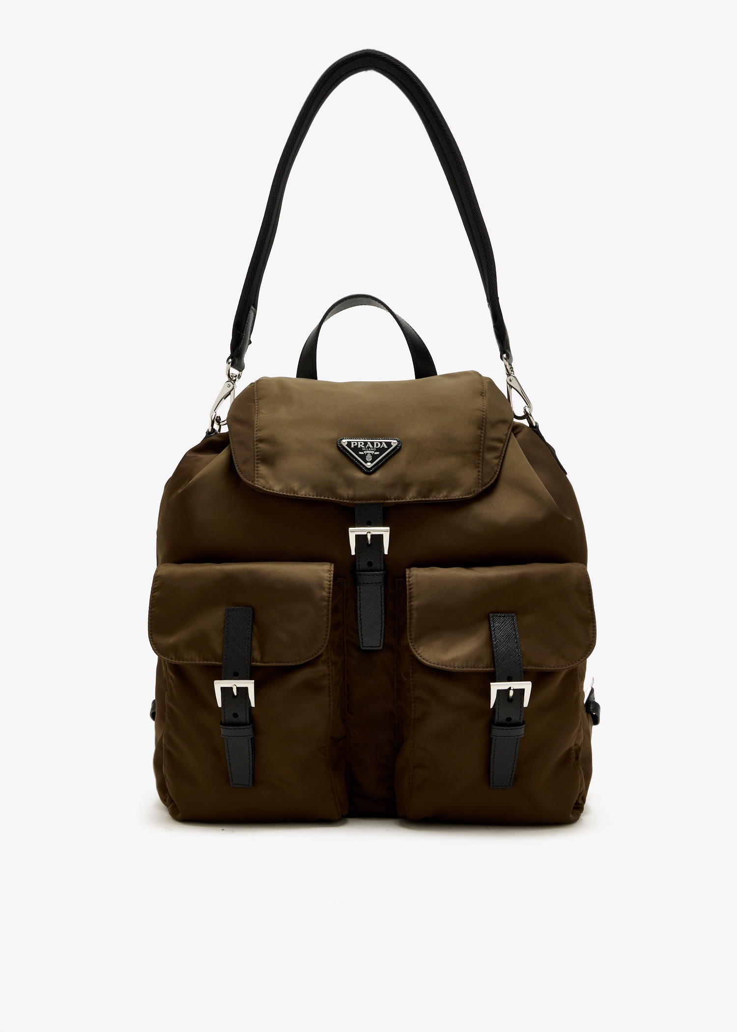 Re-Nylon backpack, Brown
Re-Nylon backpack, Brown