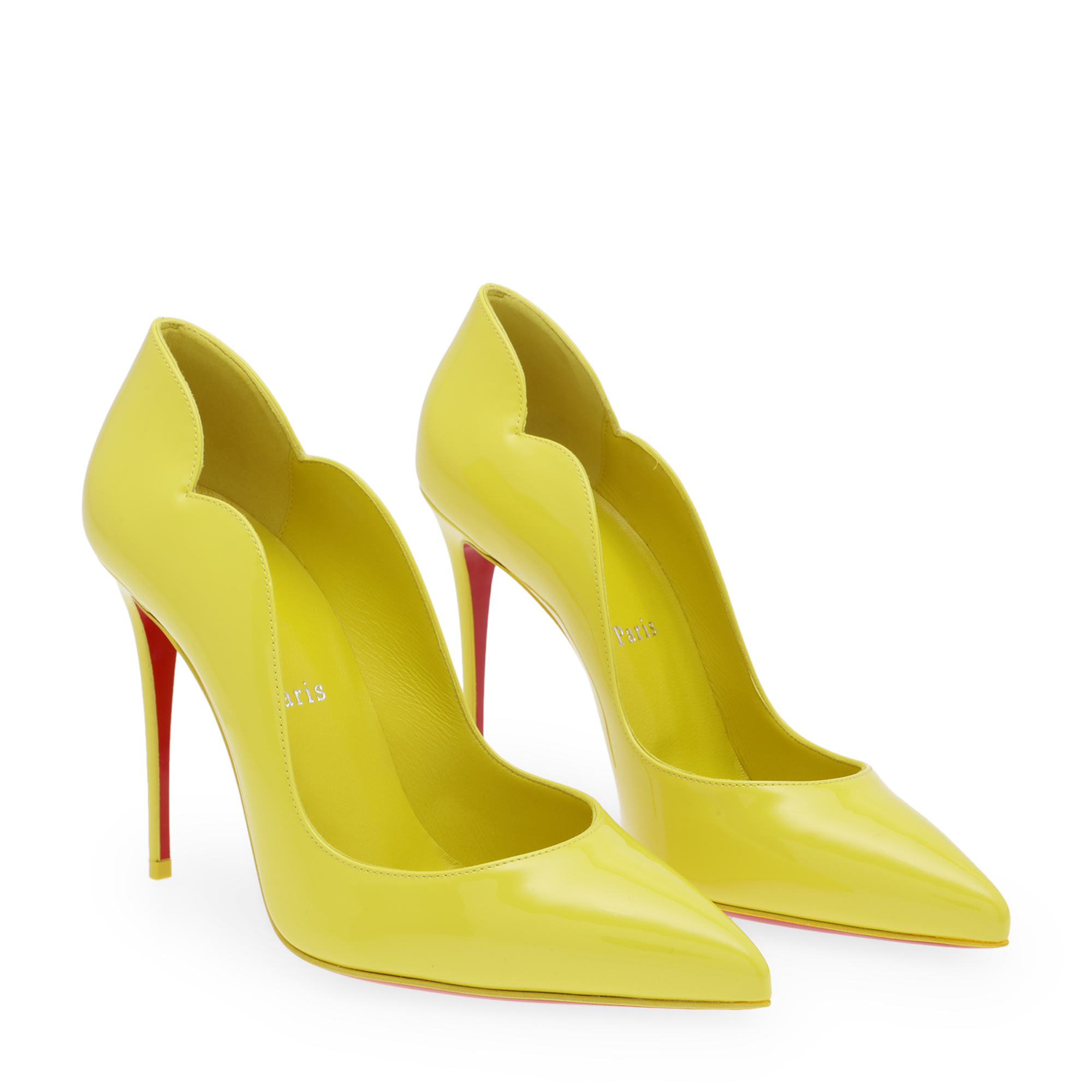 Hot Chick pumps, Yellow