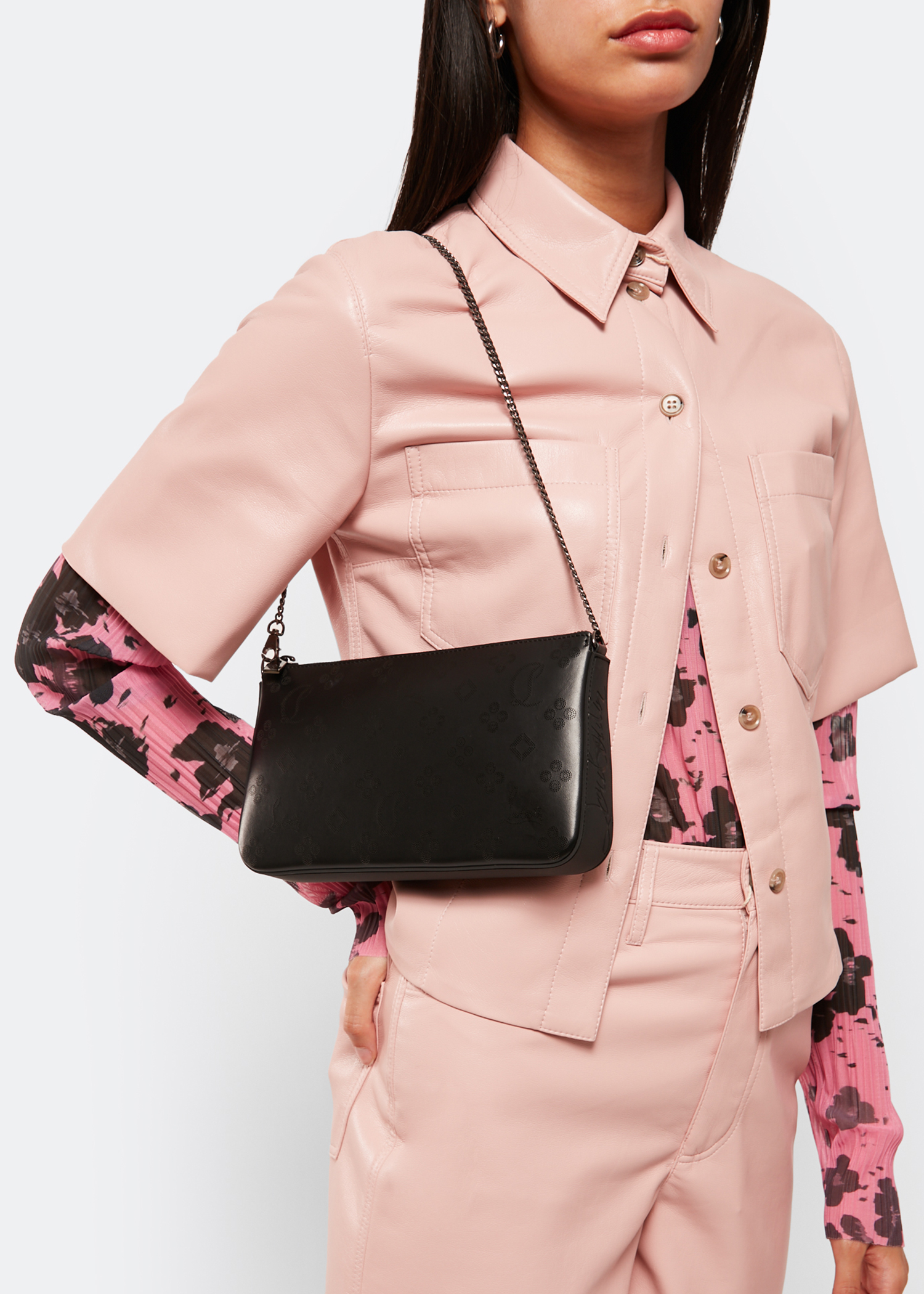 Loubila clutch, Black