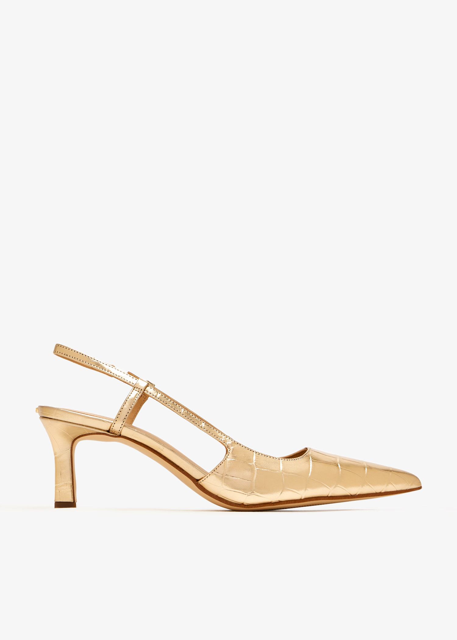 Alora slingback pumps, Gold
Alora slingback pumps, Gold