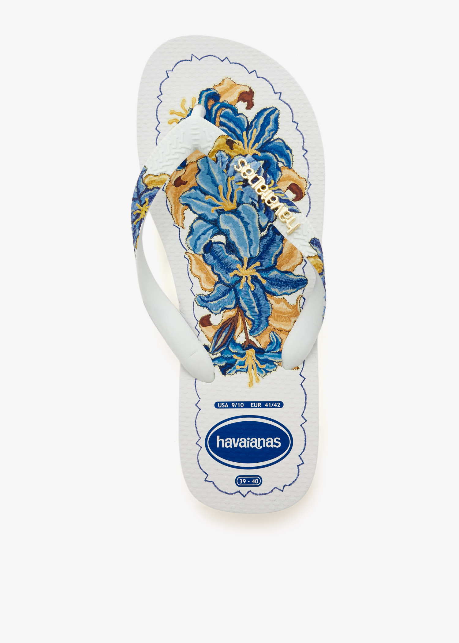 Tropicalia Vibes II flip flops, White
Tropicalia Vibes II flip flops, White