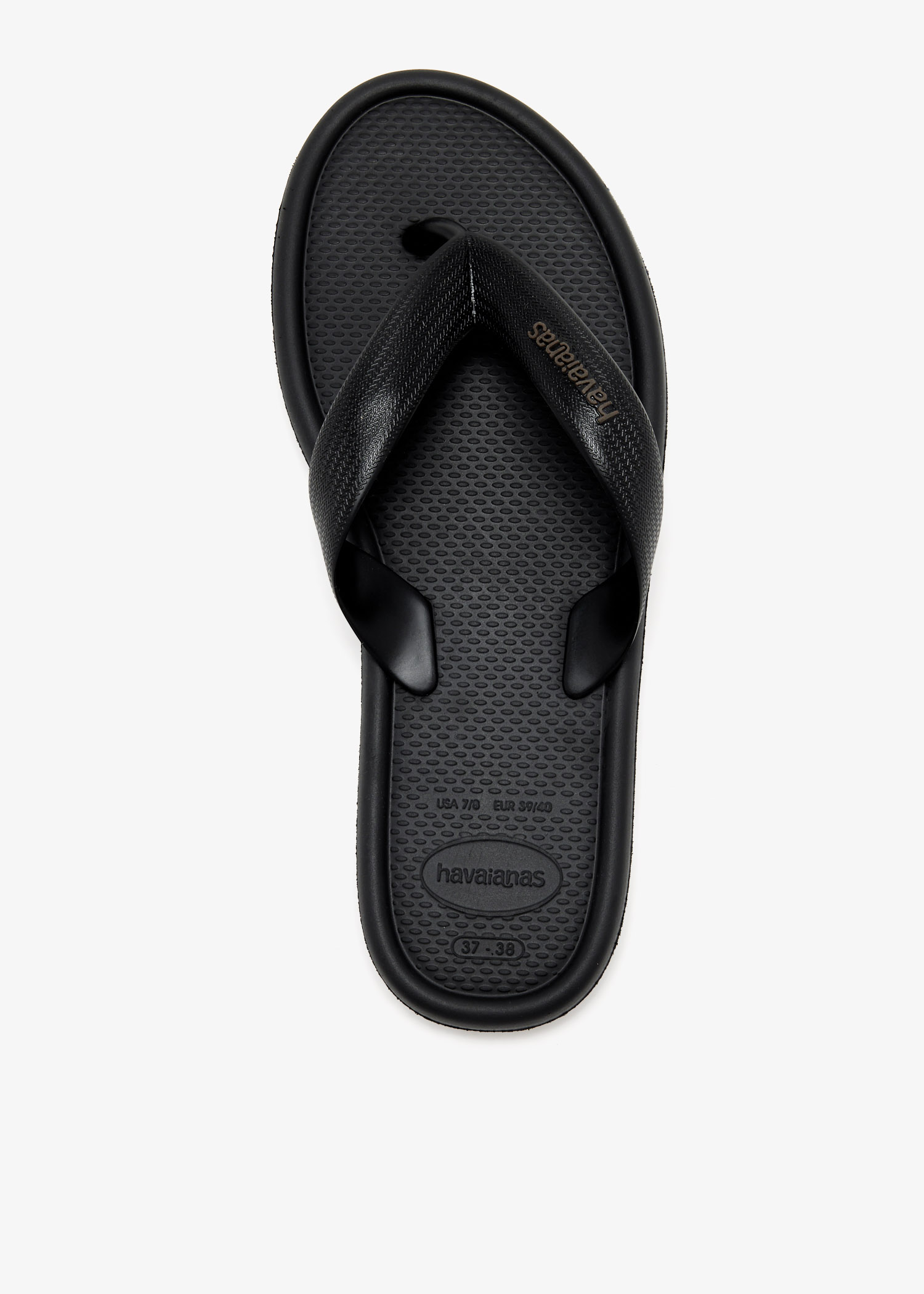 Puffed Up flip flops, Black
Puffed Up flip flops, Black