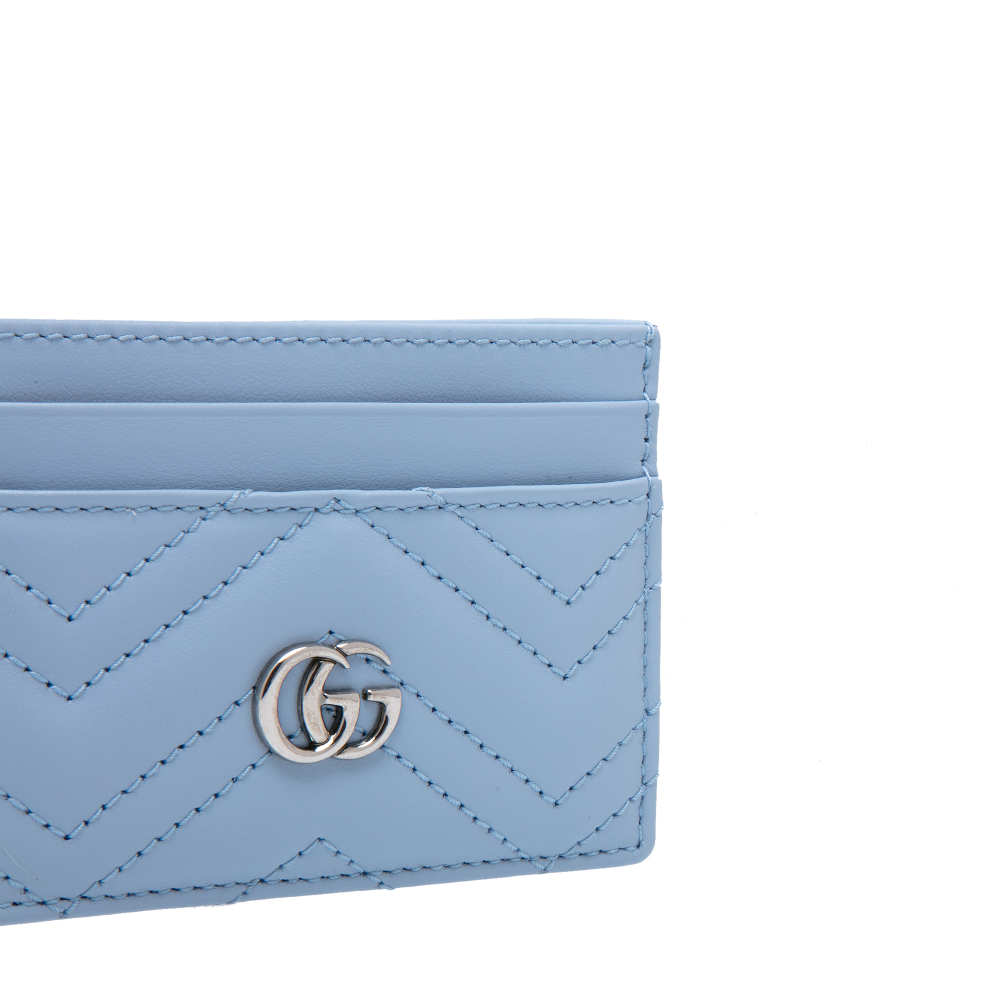 GG Marmont cardholder, Blue