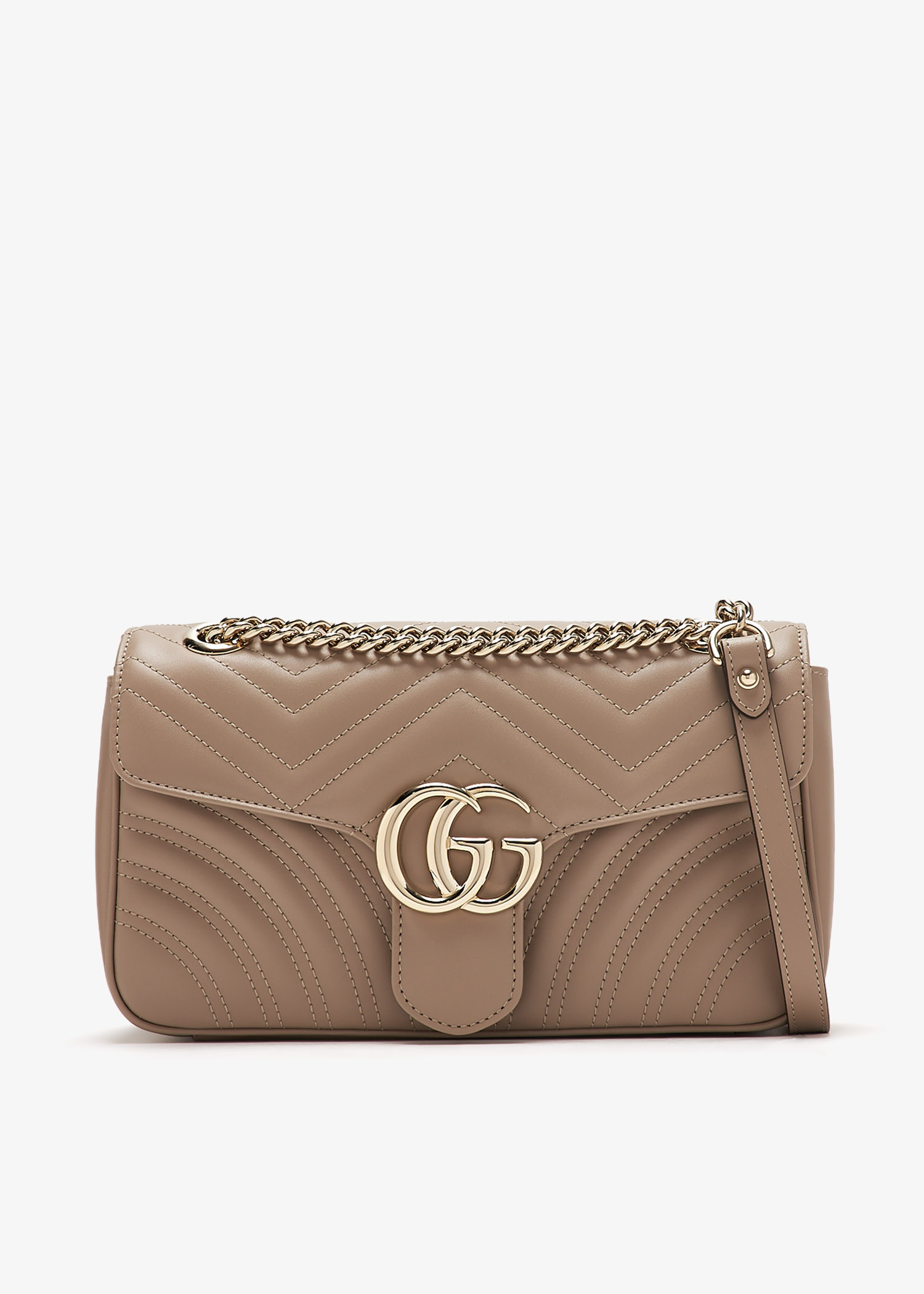GG Marmont small shoulder bag, Taupe
GG Marmont small shoulder bag, Taupe